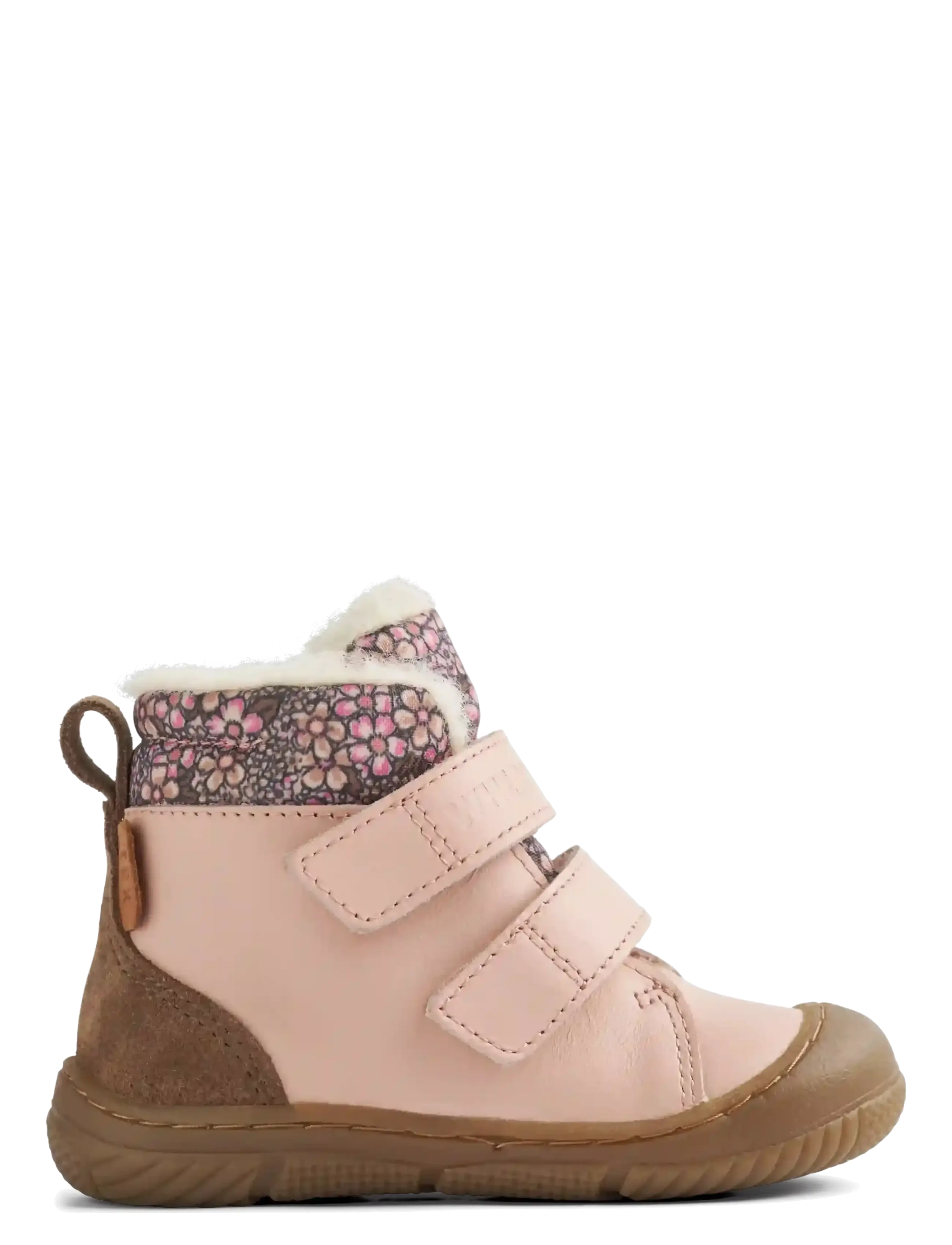 Wheat - Winterboot Snug Tex - pre-walkers - dim rose flowers - 2