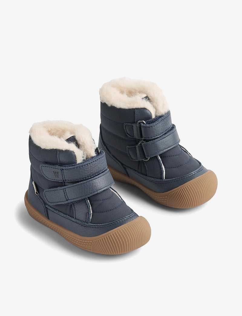 Wheat - Daxi Wool Tex - talvesaapad - navy - 0