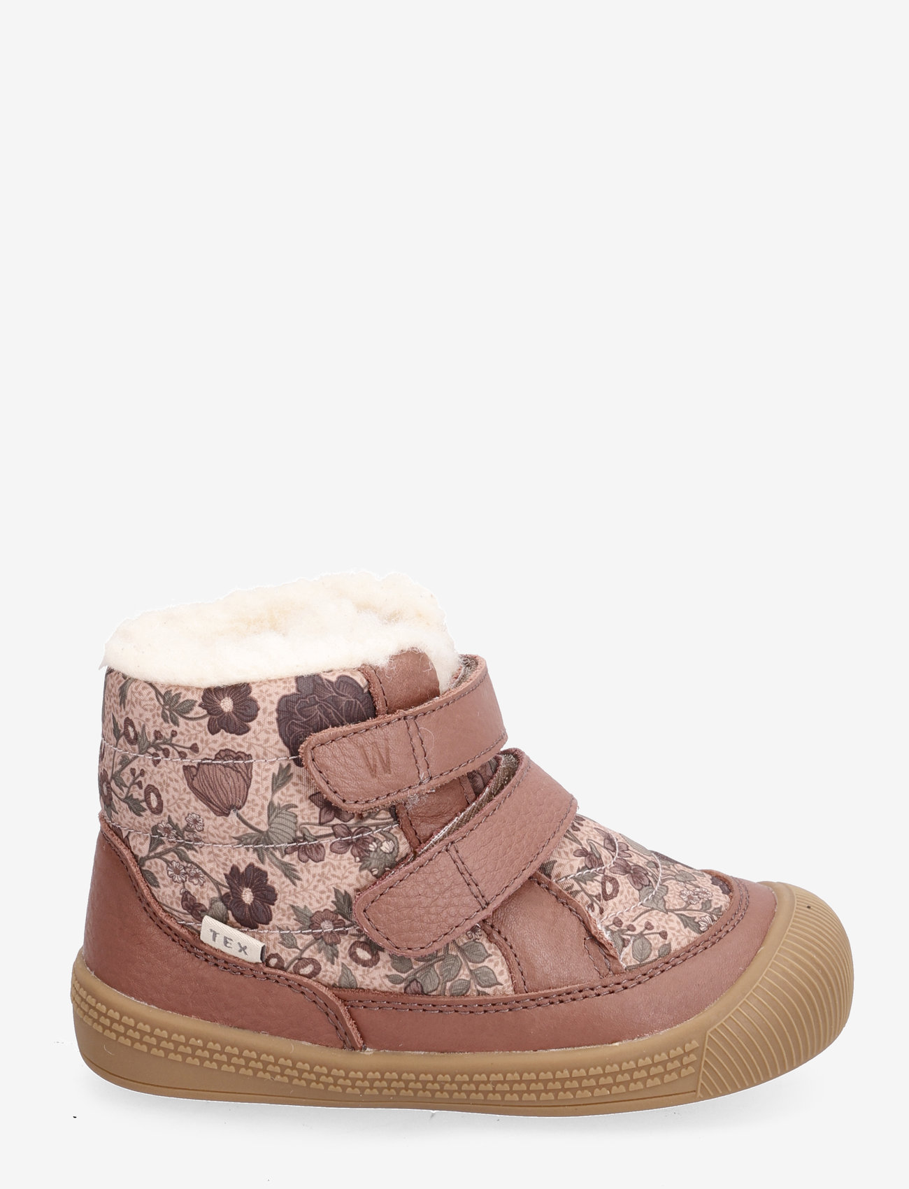 Wheat - Daxi Wool Tex Print - dusty rouge - 1