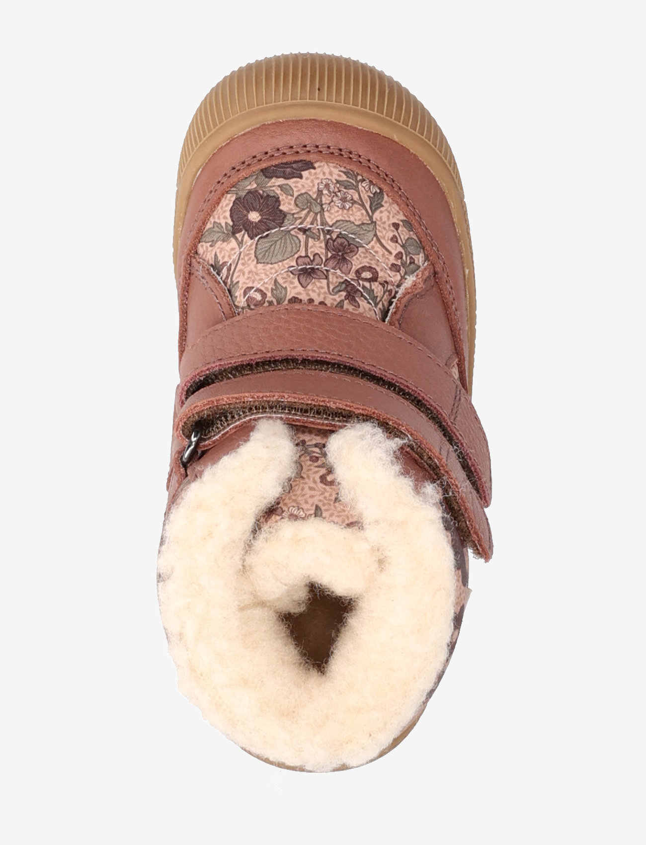 Wheat - Daxi Wool Tex Print - dusty rouge - 3