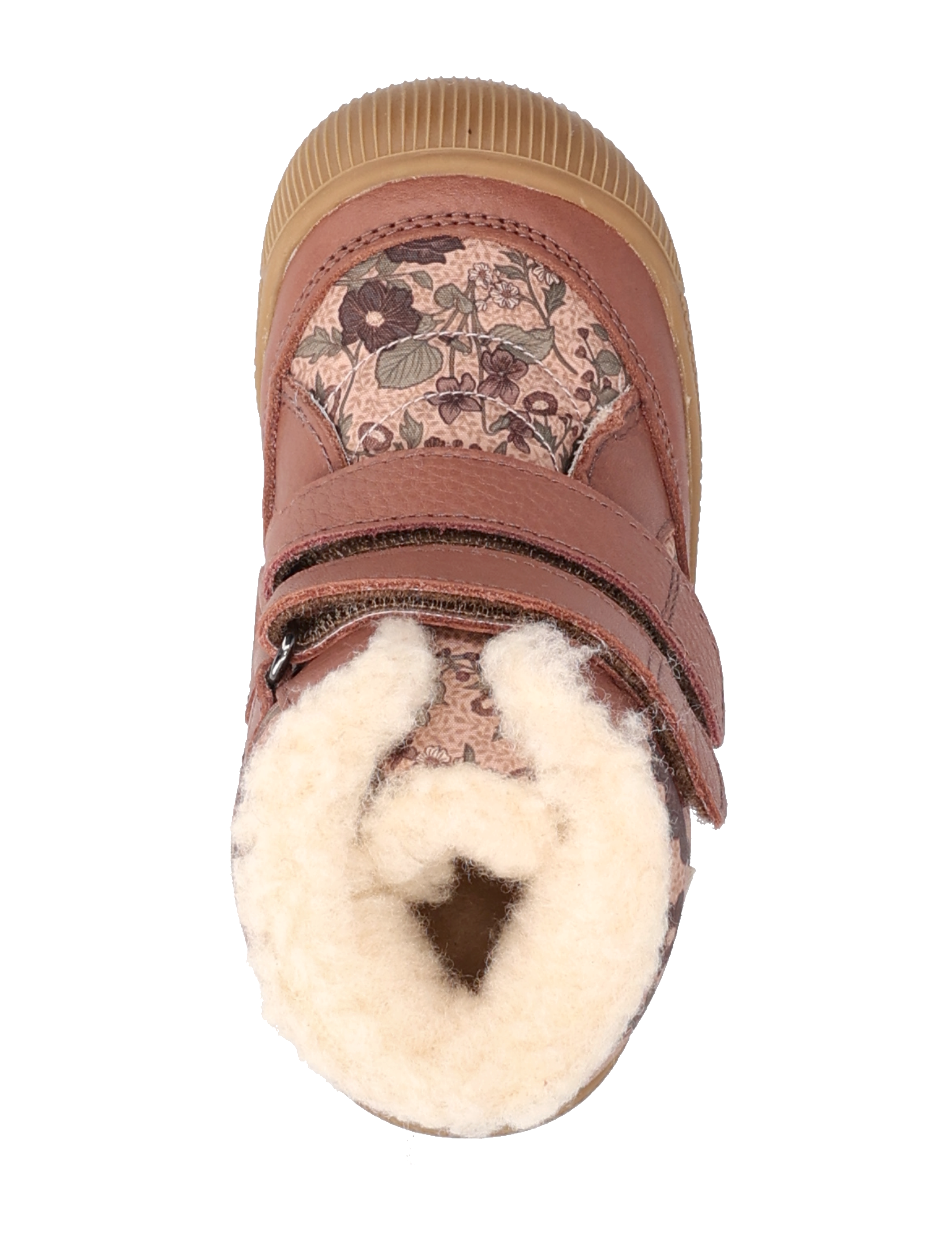Wheat - Daxi Wool Tex Print - dusty rouge - 3