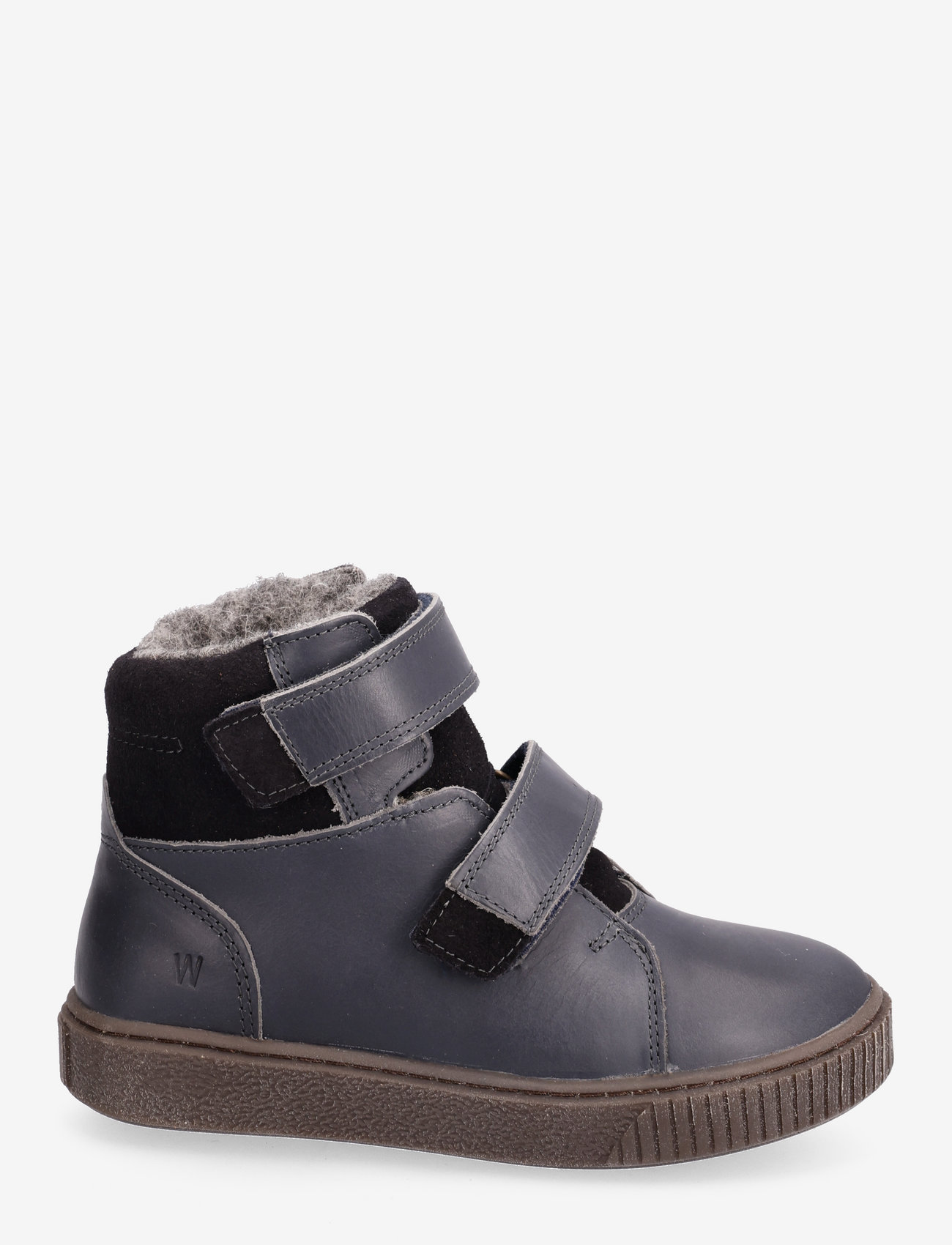 Wheat - Van Velcro Tex Boot - kinderen - black granite - 1