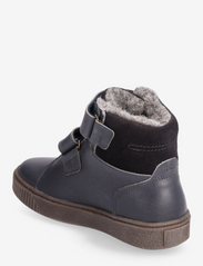 Wheat - Van Velcro Tex Boot - dzieci - black granite - 2