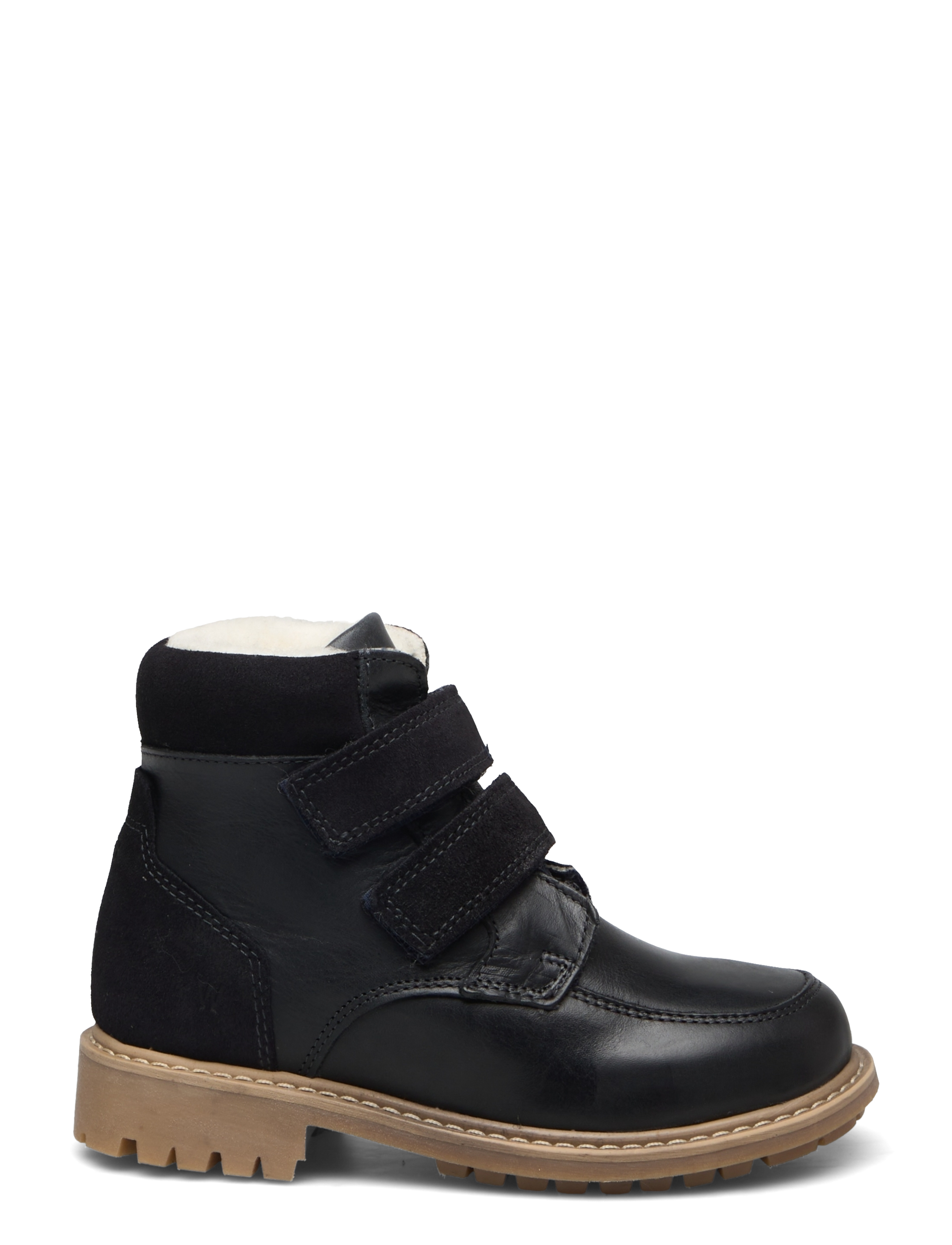 Wheat - Stewie Tex Velcro Leather - black granite - 1