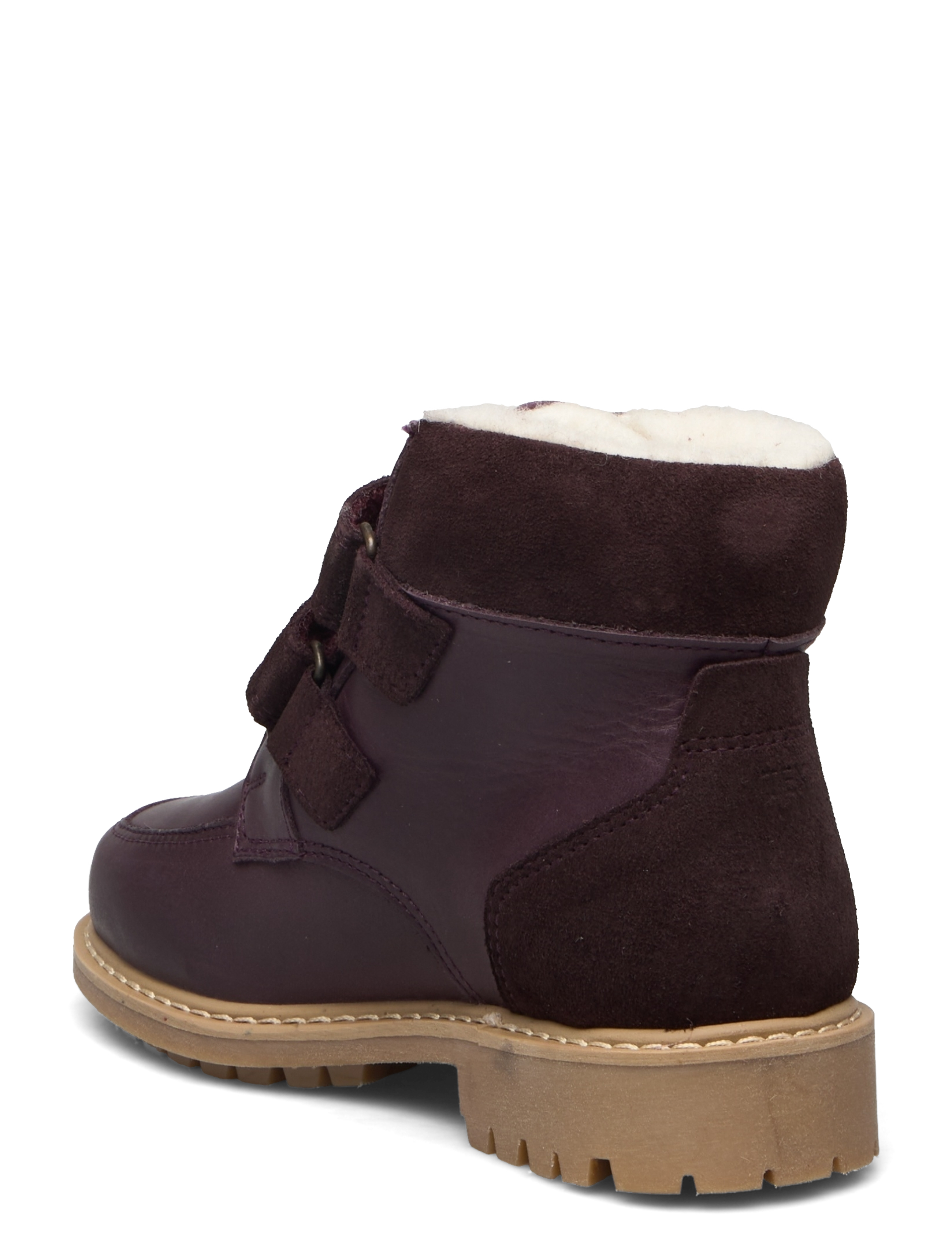 Wheat - Stewie Tex Velcro Leather - eggplant - 2