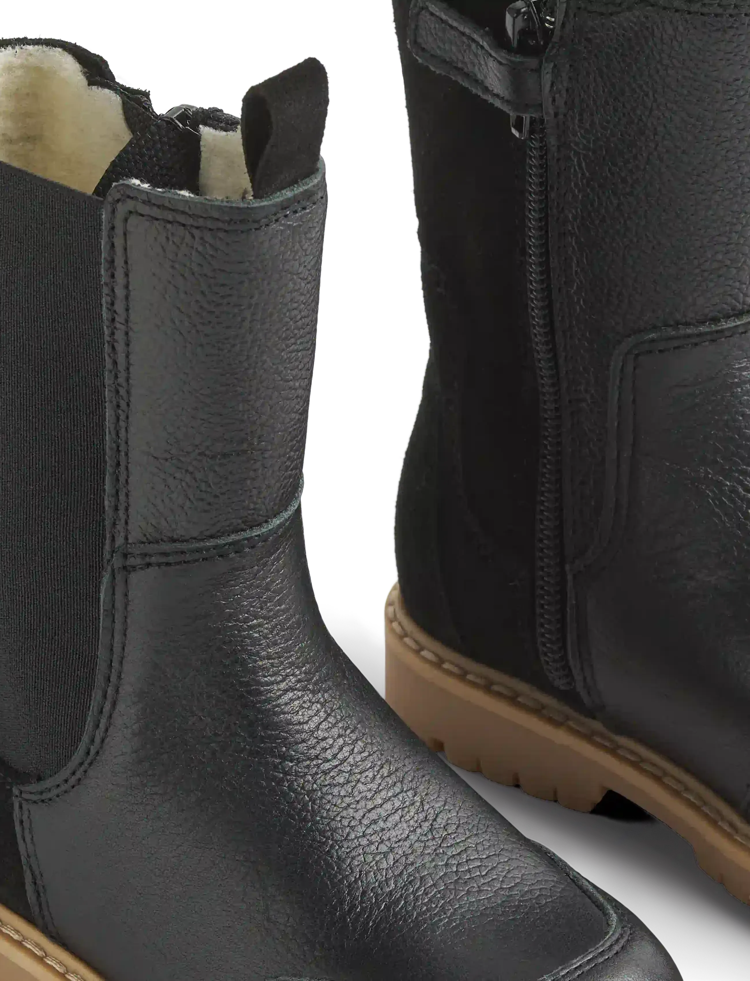 Wheat - Chelsea Sonni Tex - winter boots - black - 3