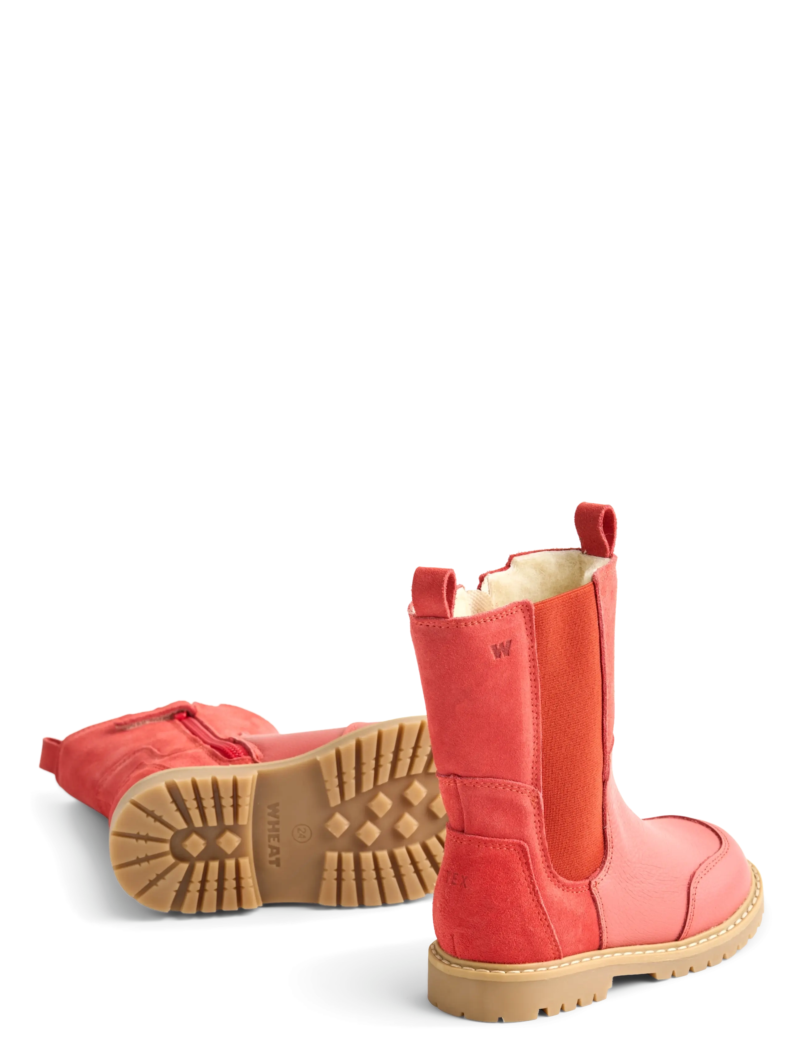 Wheat - Chelsea Sonni Tex - vinterstøvler - coral - 1
