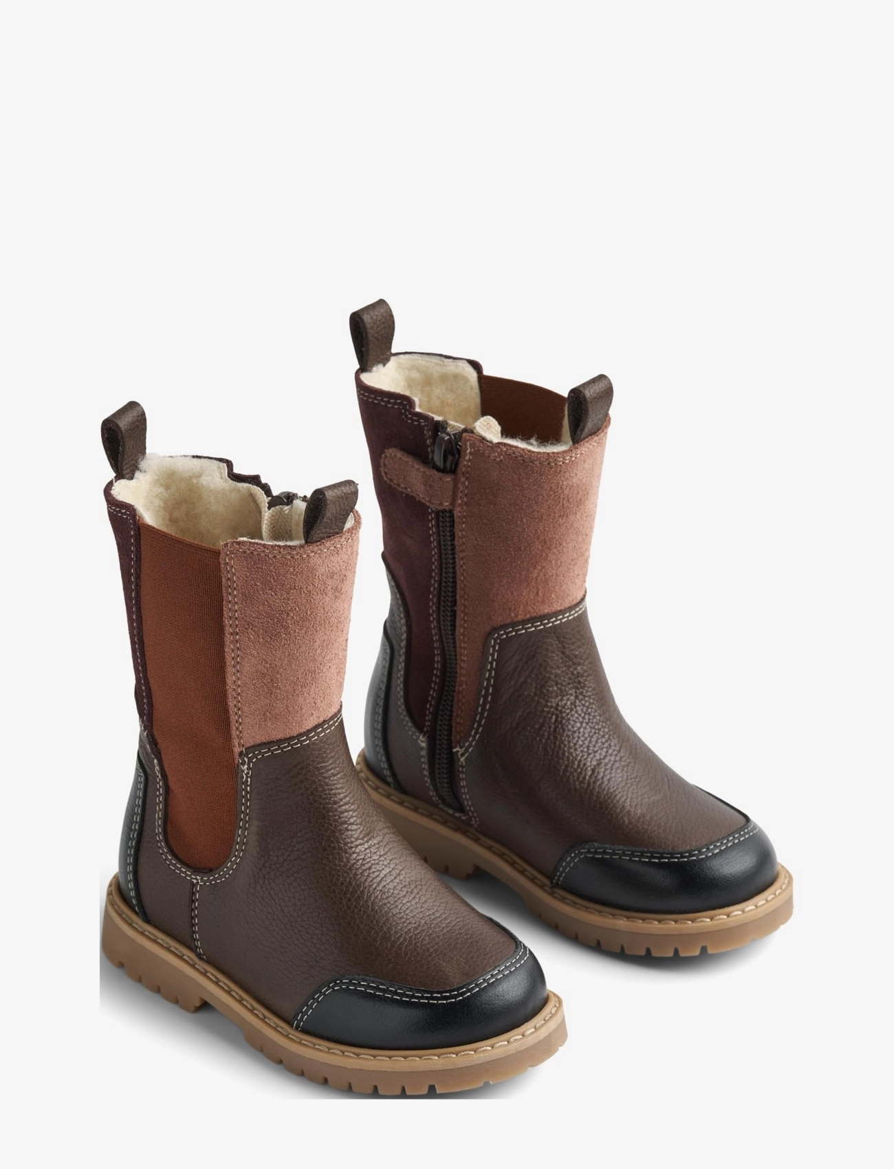Wheat Chelsea Sonni Tex - Schuhe - DUSTY ROUGE / brown
