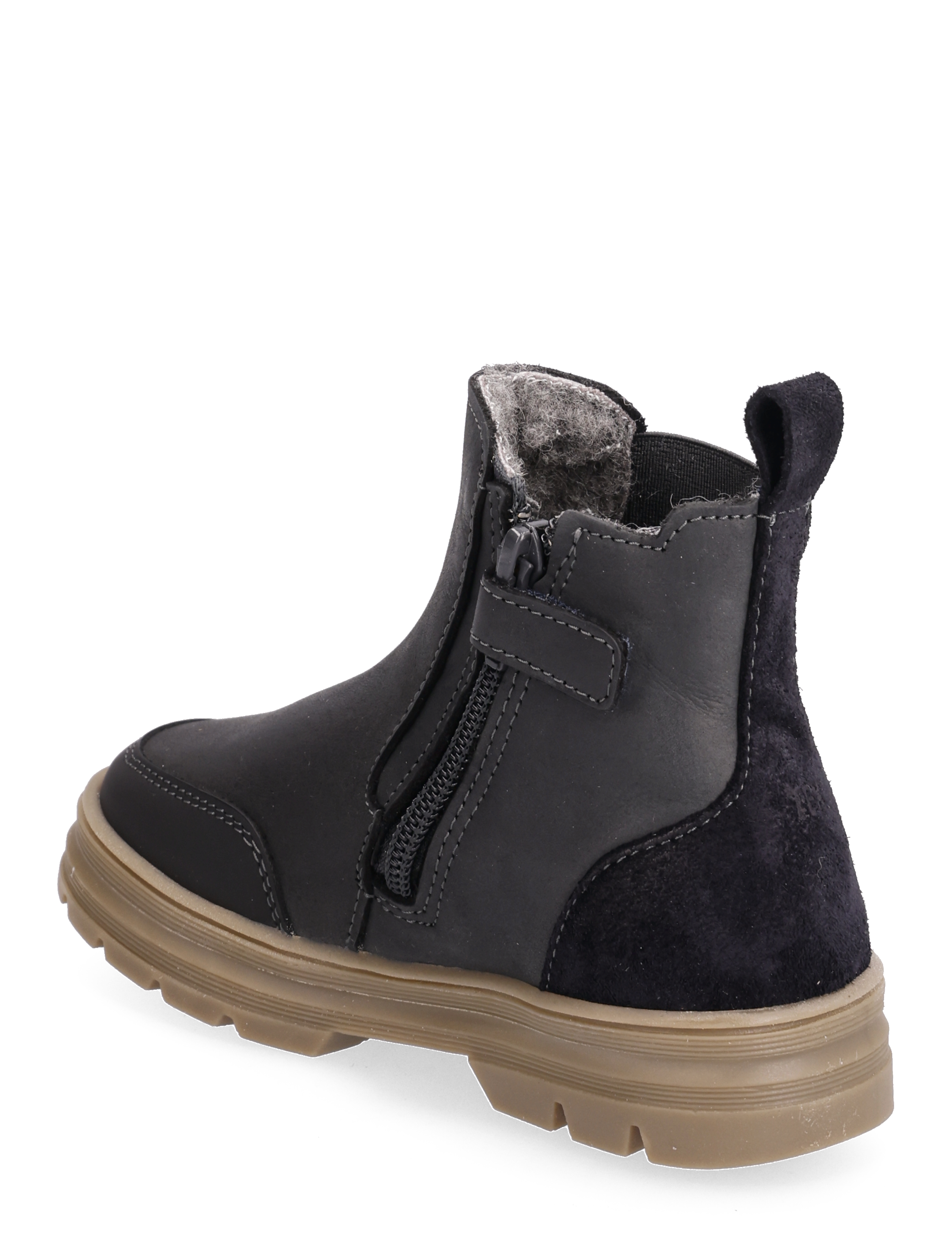 Wheat - Benne Elastic Zip Tex - black granite - 2
