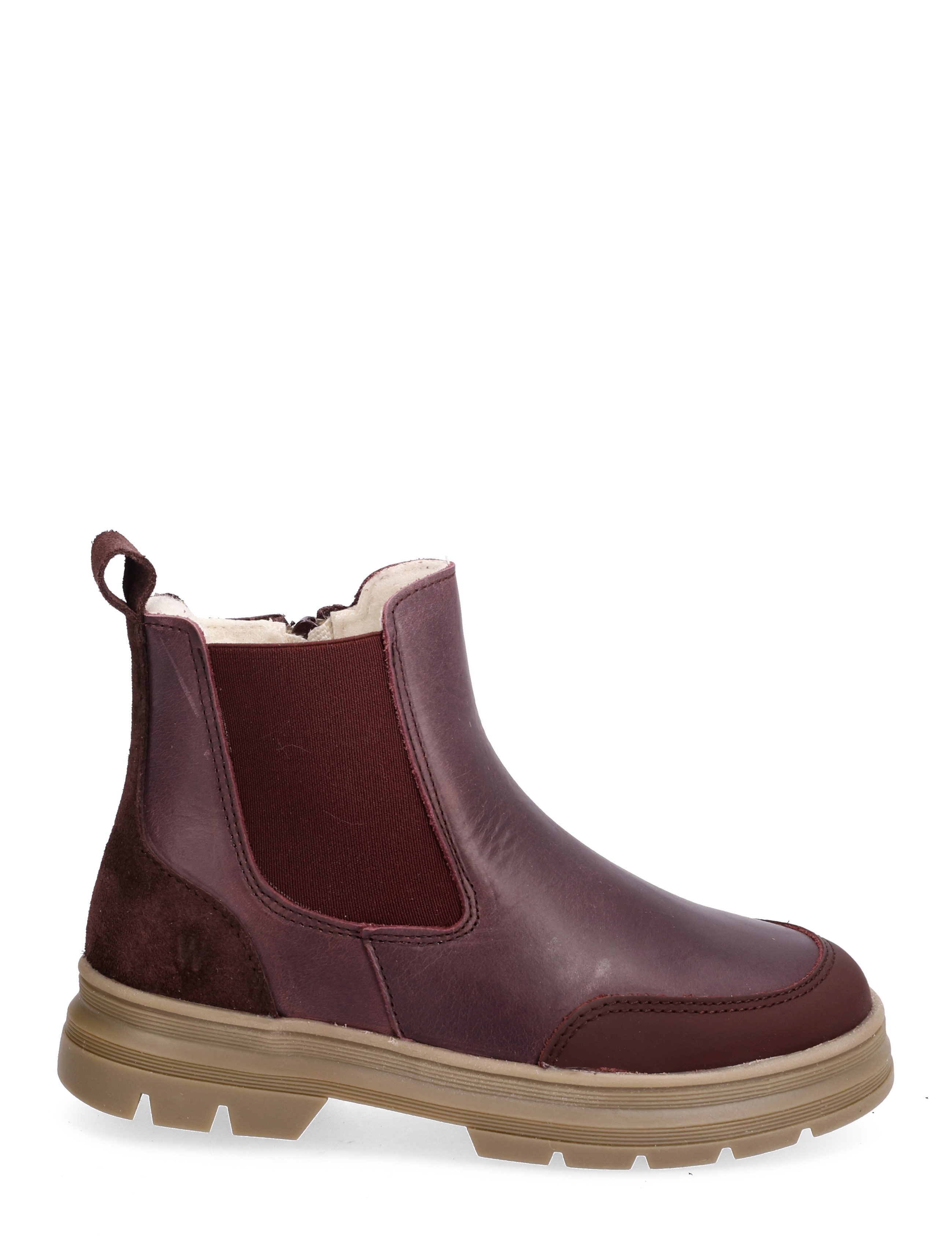 Wheat - Benne Elastic Zip Tex - eggplant - 1