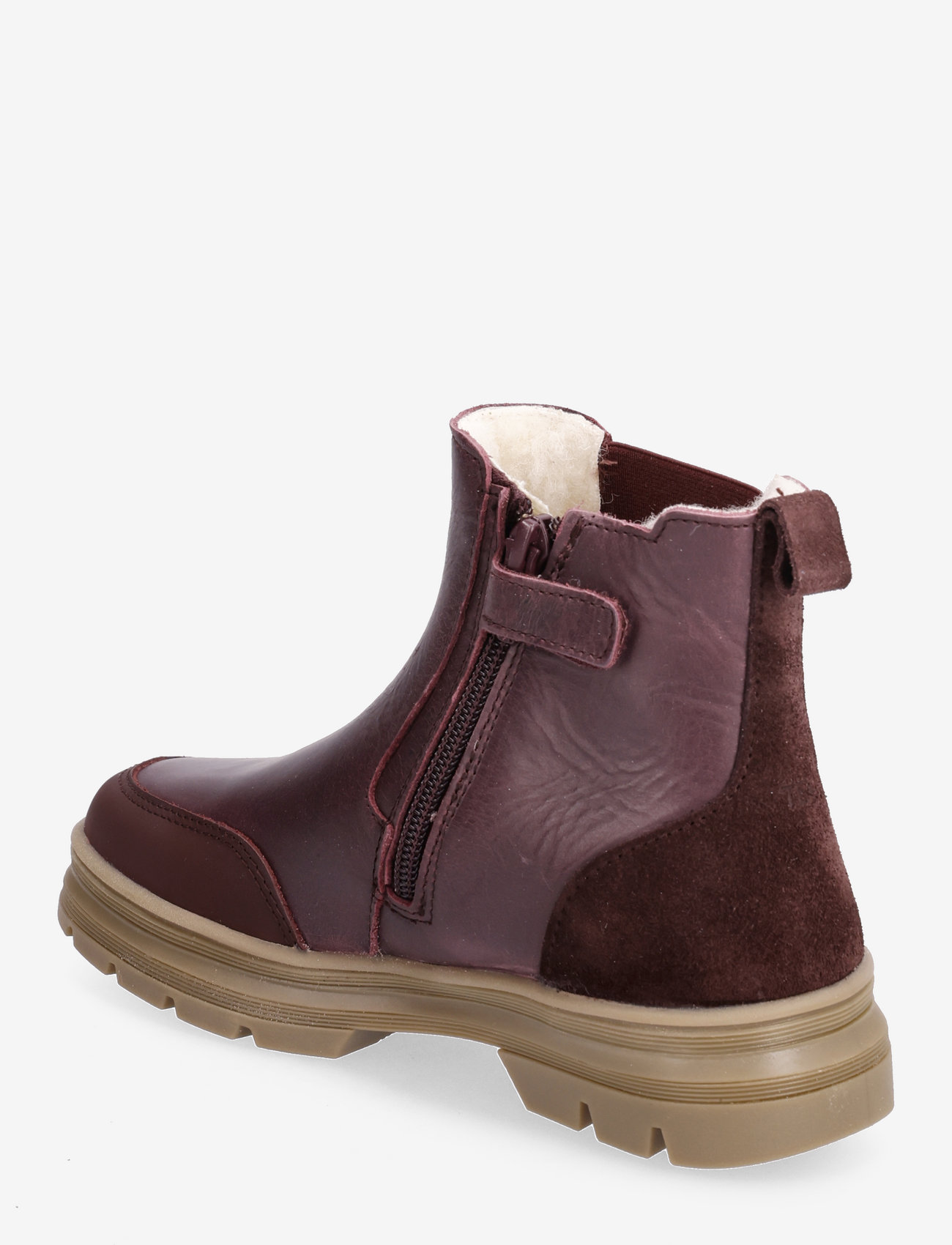 Wheat - Benne Elastic Zip Tex - eggplant - 2