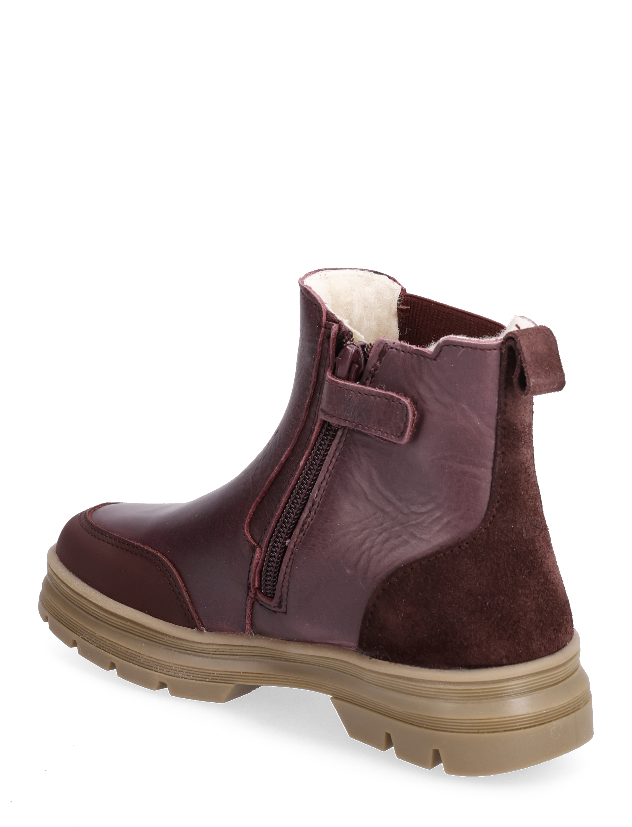 Wheat - Benne Elastic Zip Tex - eggplant - 2