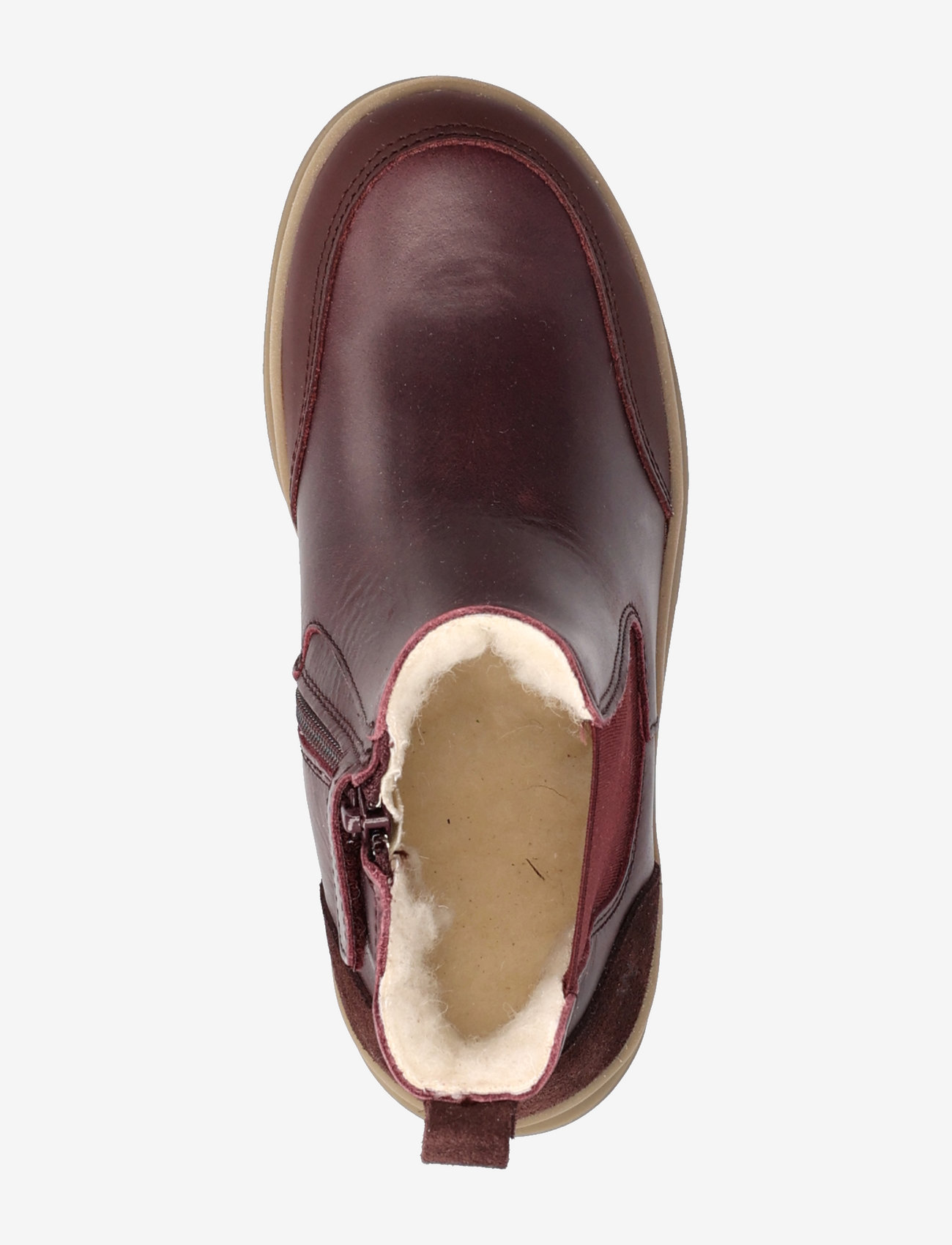 Wheat - Benne Elastic Zip Tex - eggplant - 3