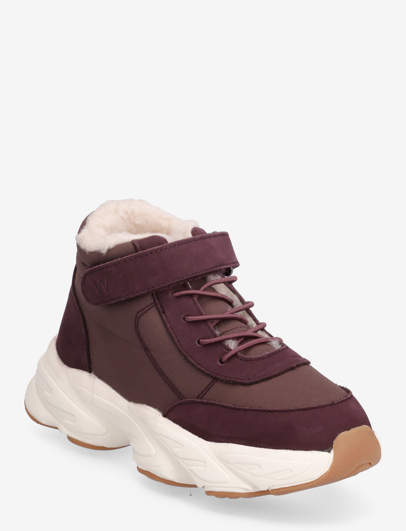 Wheat - Aston High Velcro Tex - eggplant - 0