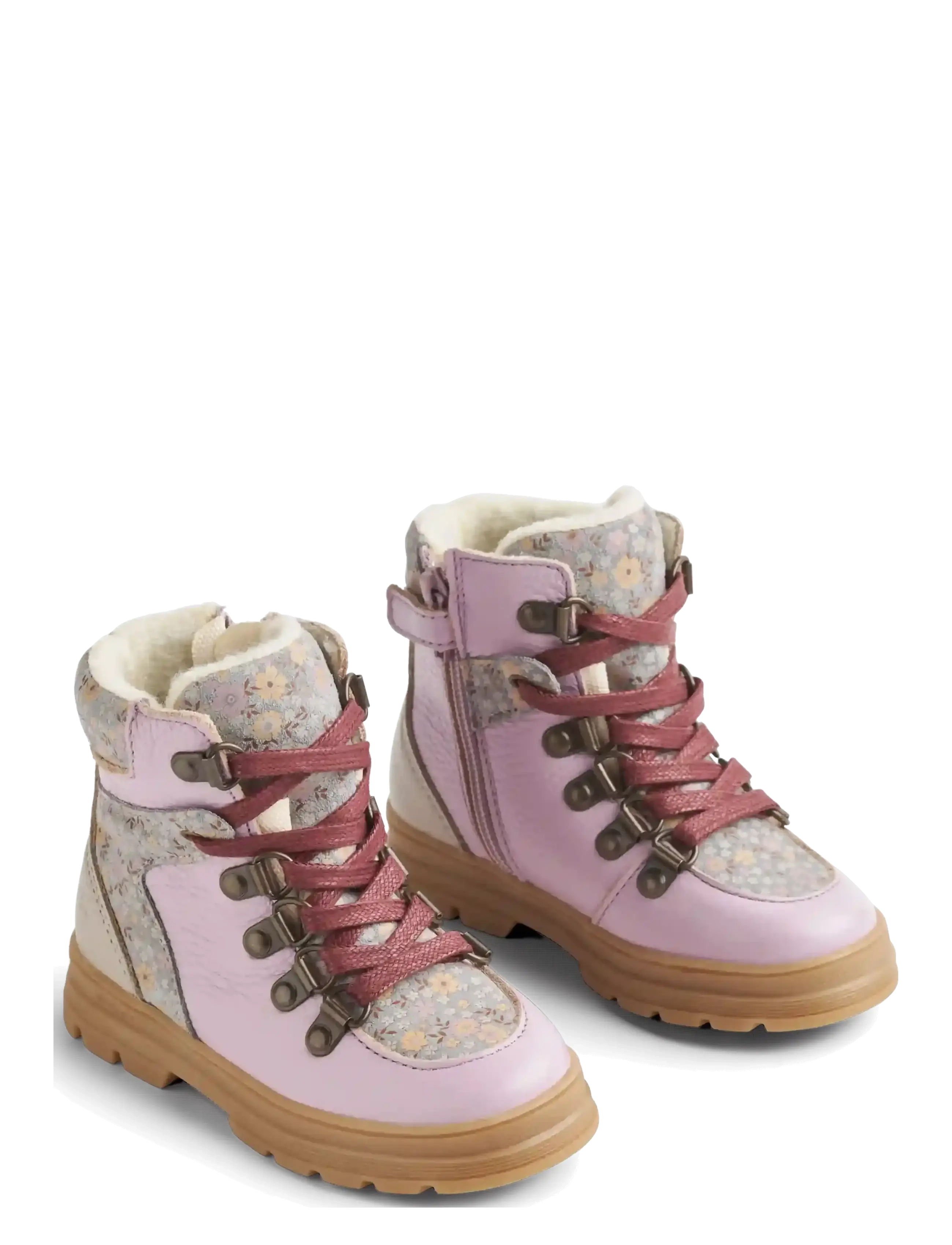 Wheat Winterboot Toni Hiker Tex - Winterkollektion - SLIGHTLY BLUE FLOWERS / pink/rose