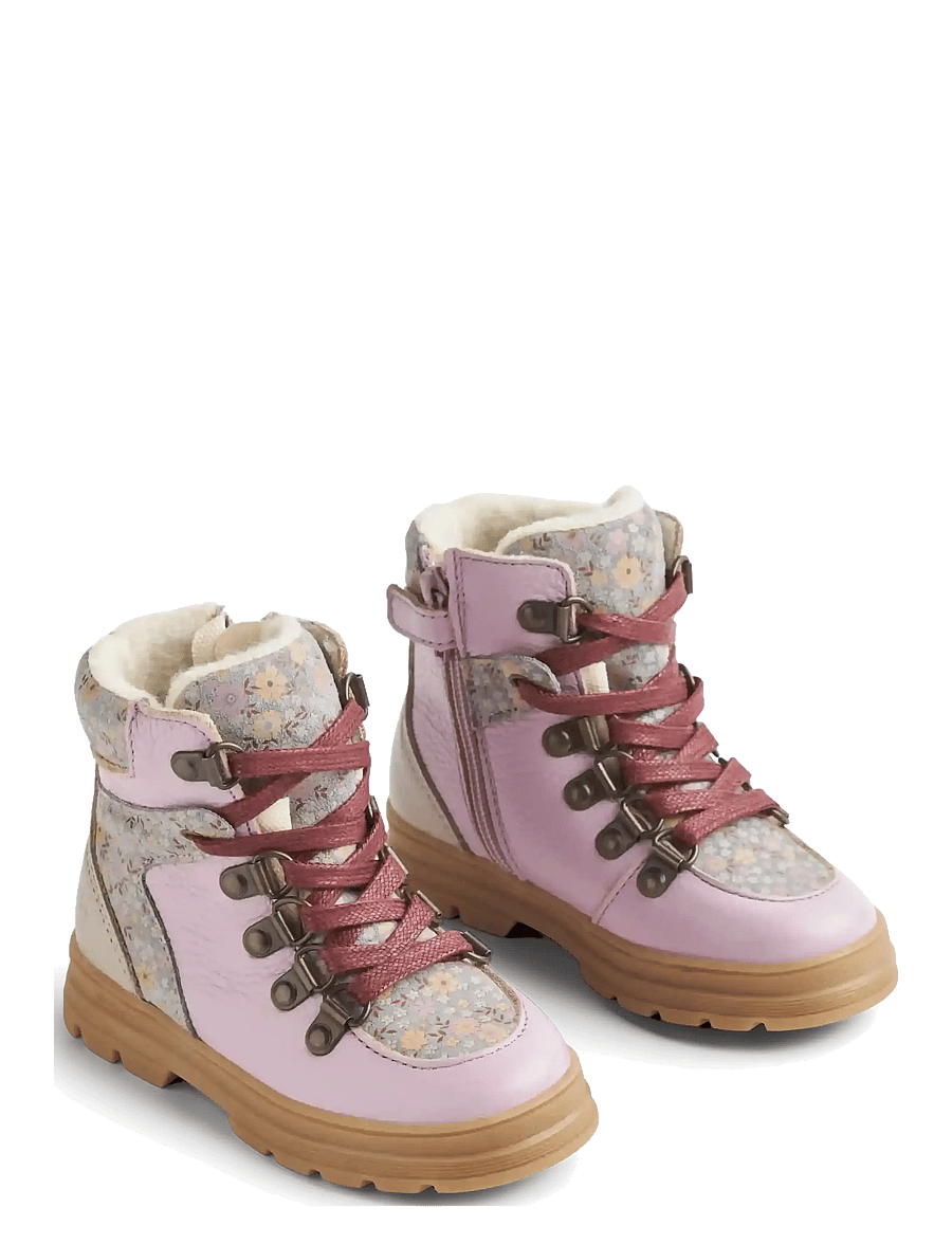 Wheat - Winterboot Toni Hiker Tex - winterstiefel - slightly blue flowers - 0