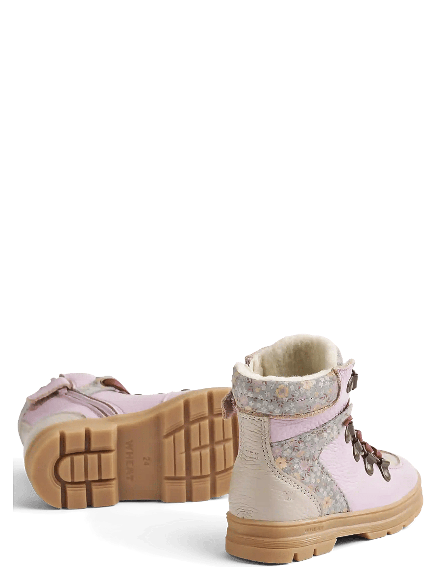 Wheat - Winterboot Toni Hiker Tex - winterstiefel - slightly blue flowers - 1