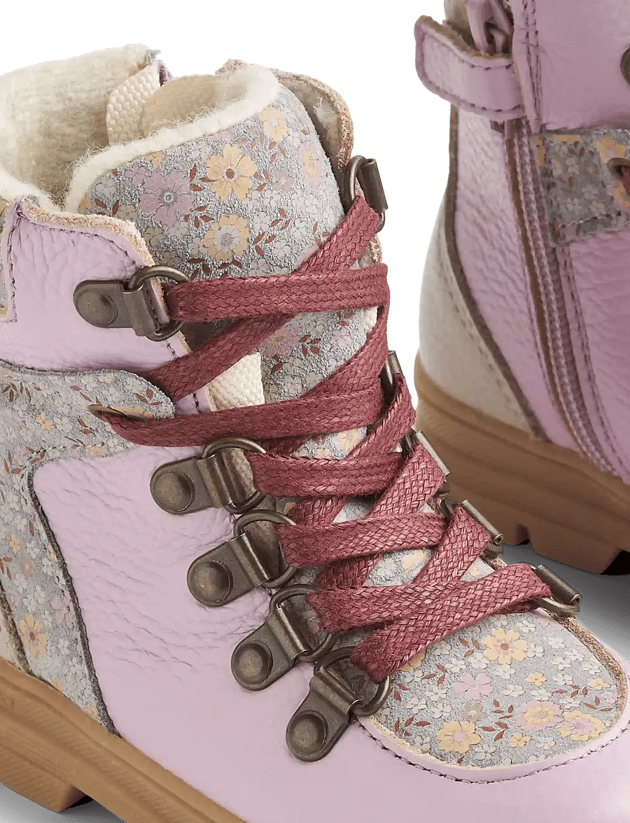 Wheat - Winterboot Toni Hiker Tex - winterstiefel - slightly blue flowers - 3
