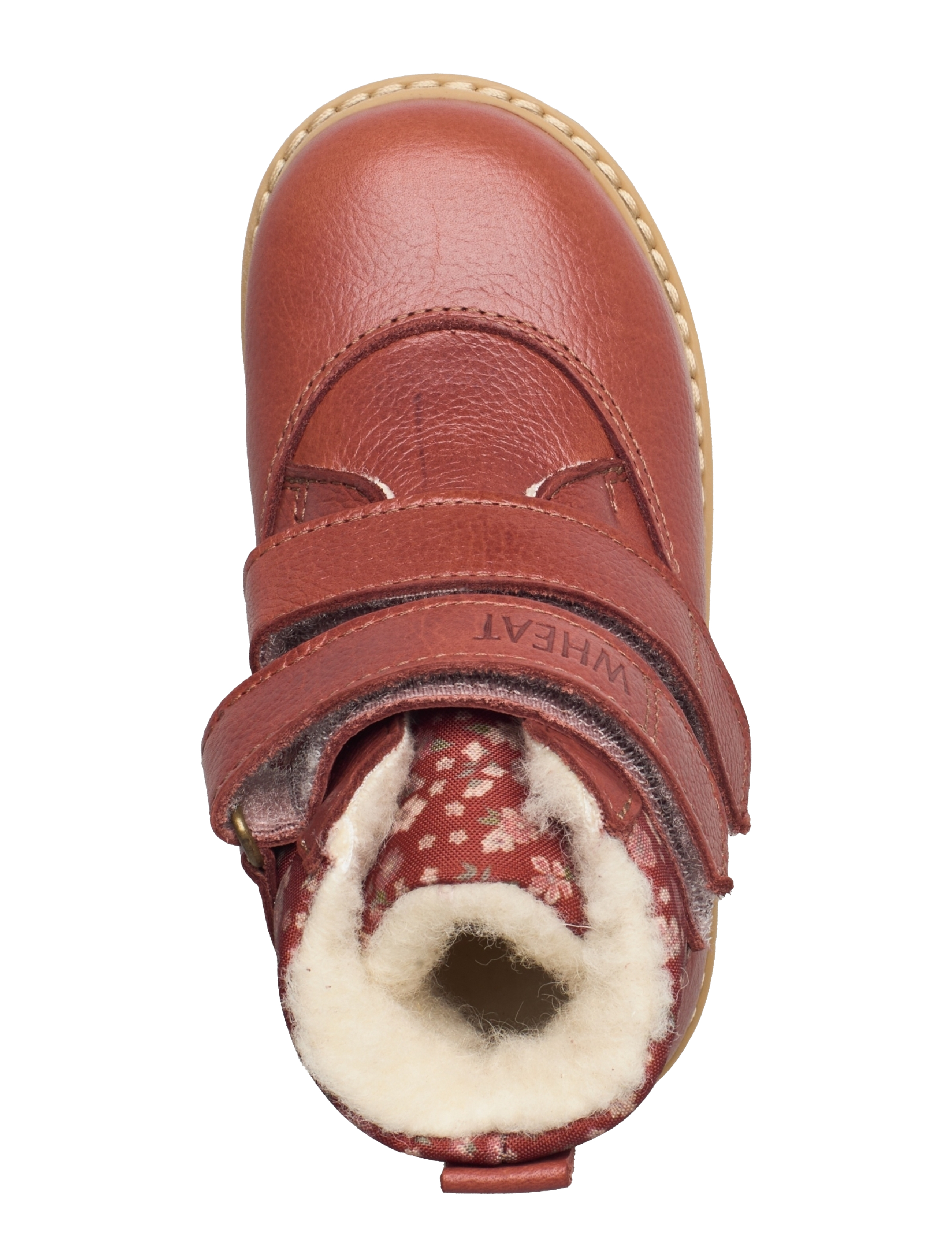 Wheat - Moon Velcro Tex Print - red - 3