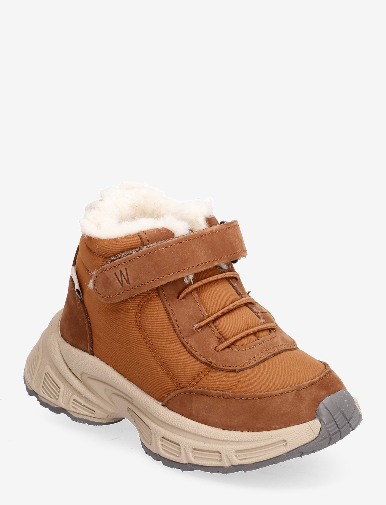 Wheat - Astoni Velcro Tex - cognac - 0