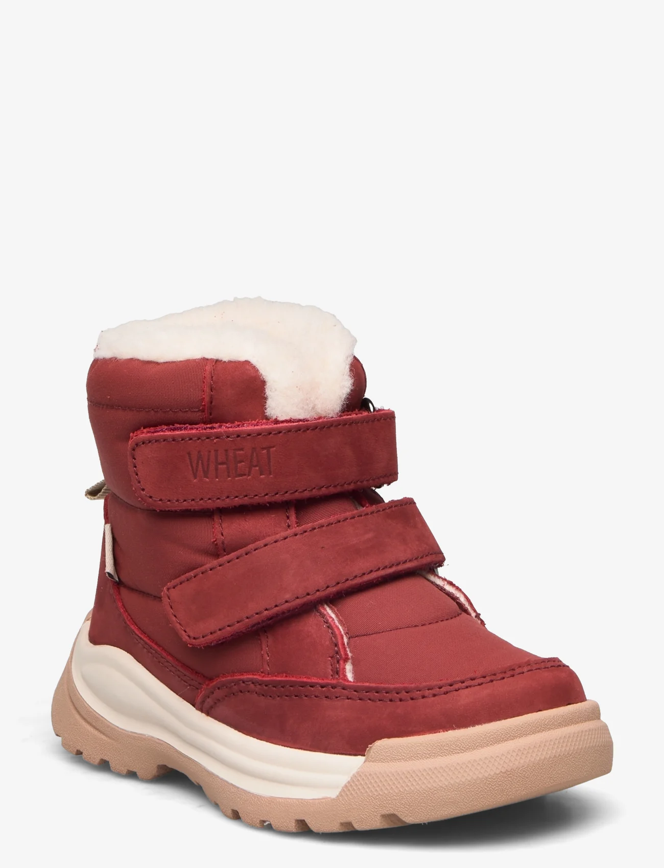 Wheat - Millas Double Velcro Tex - kinder - red - 0