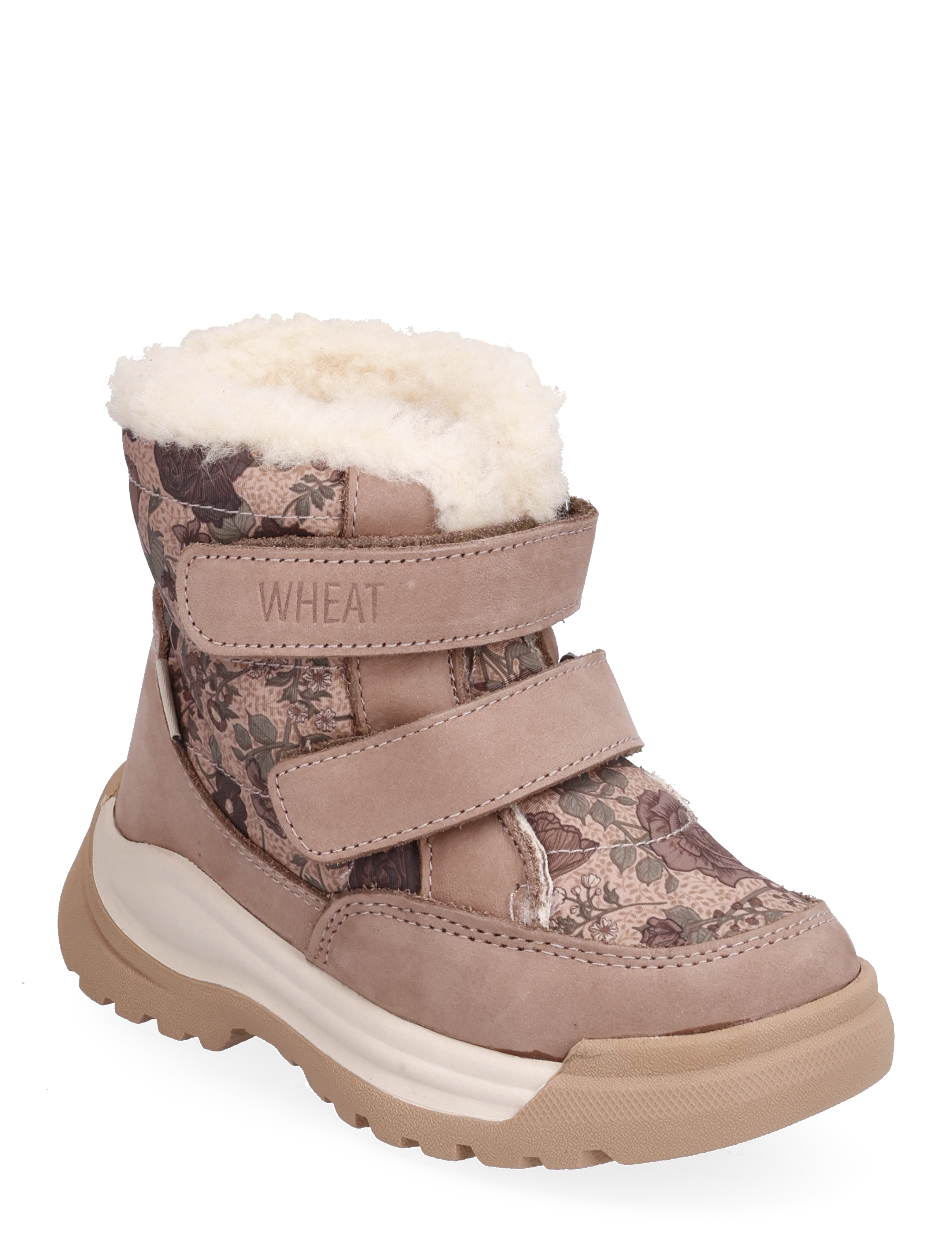 Millas Double Velcro Tex Print - DUSTY ROUGE