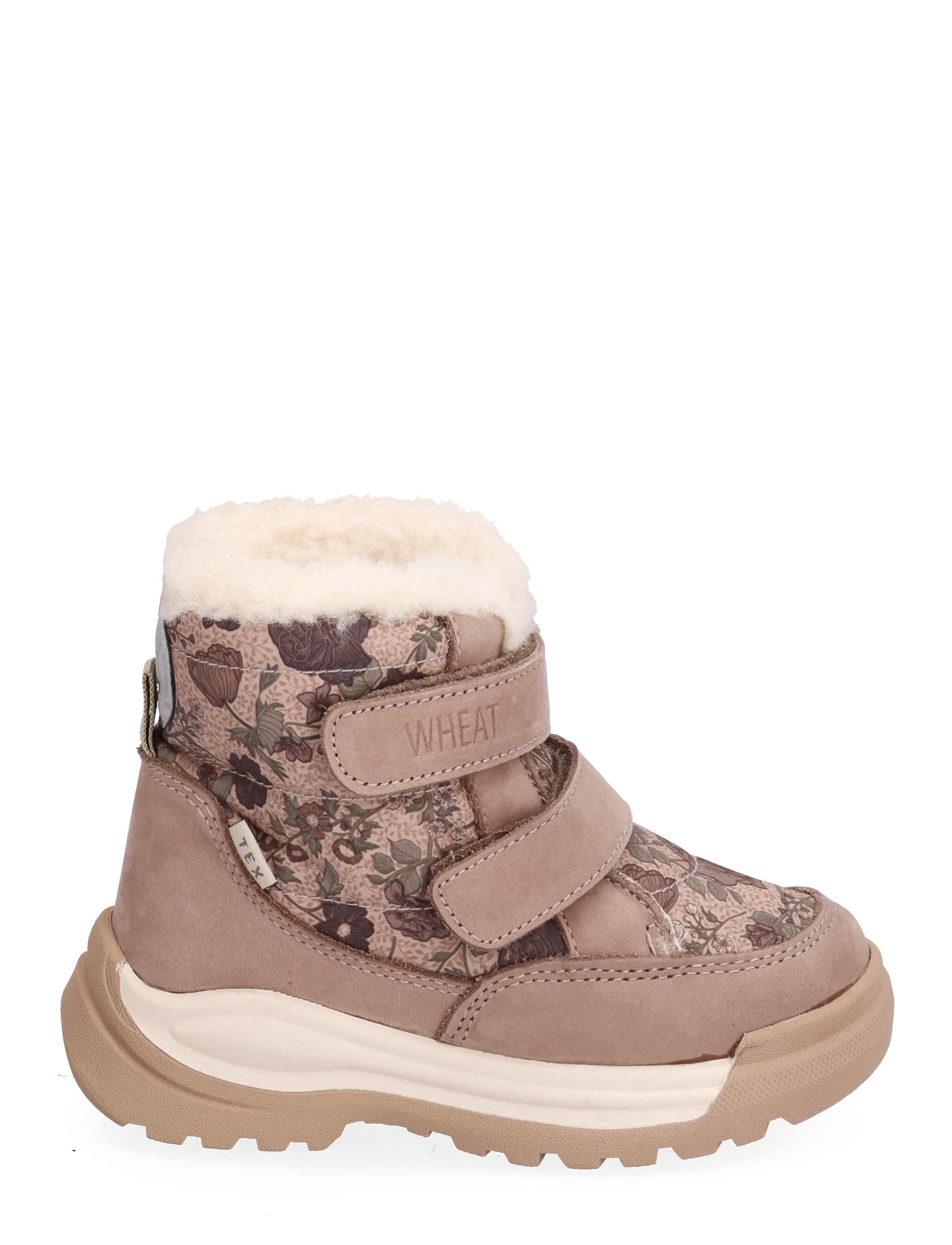 Wheat - Millas Double Velcro Tex Print - dusty rouge - 1
