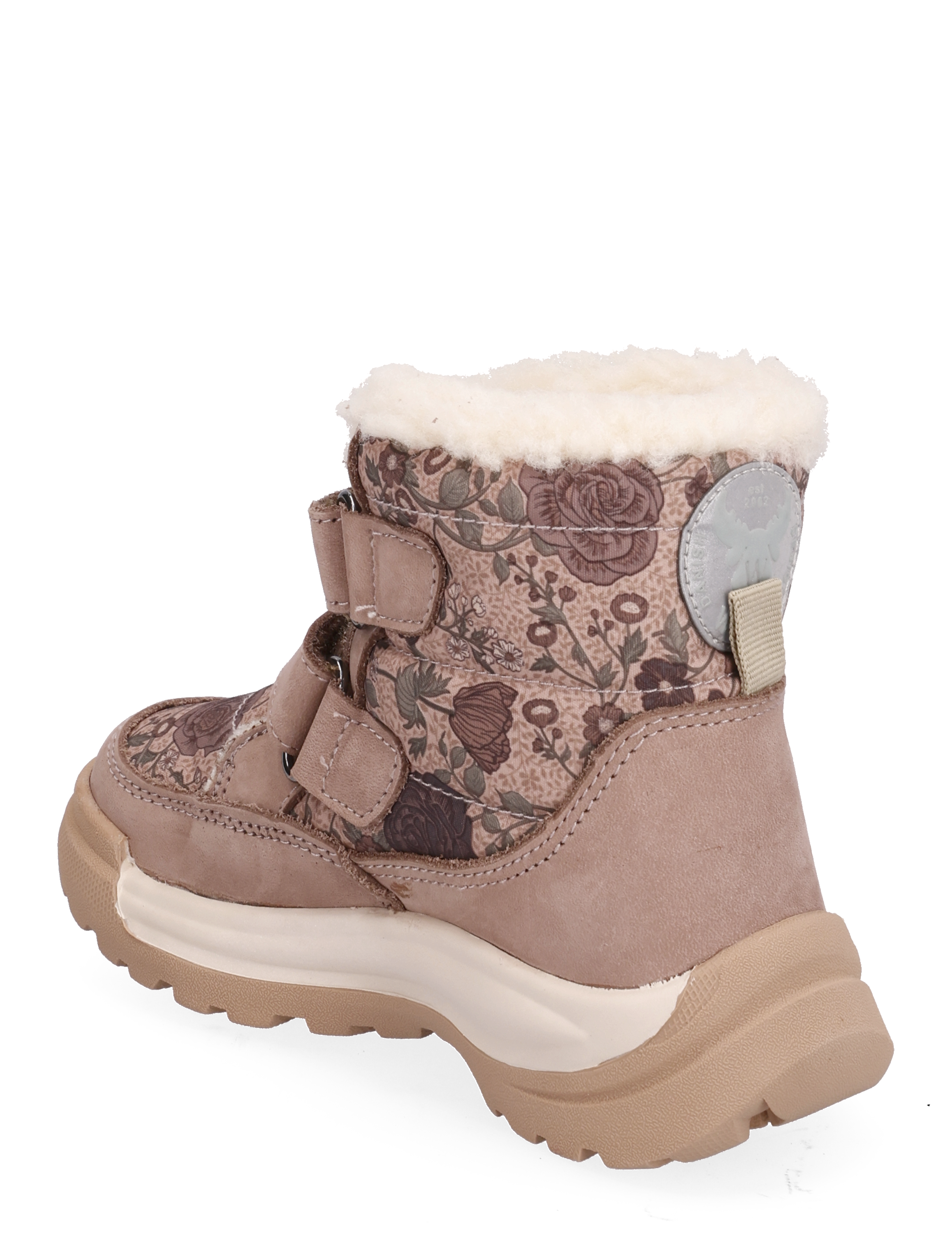 Wheat - Millas Double Velcro Tex Print - dusty rouge - 2