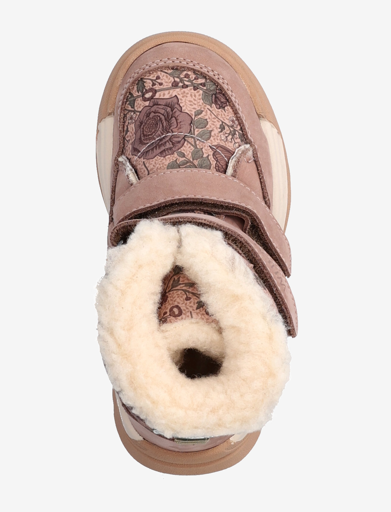 Wheat - Millas Double Velcro Tex Print - dusty rouge - 3