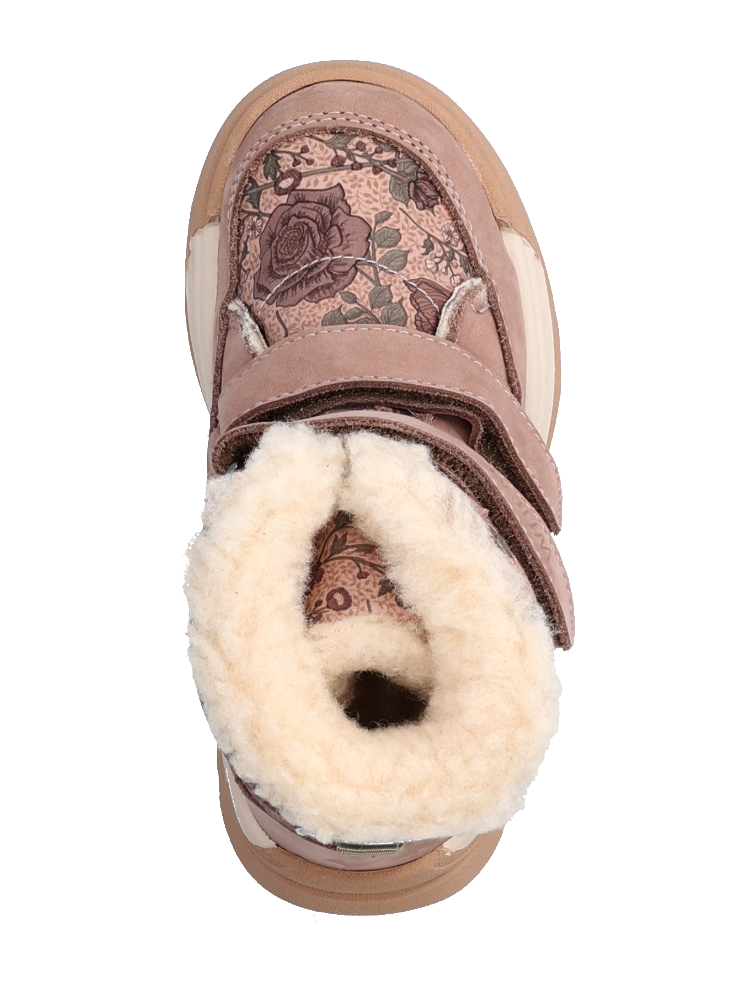 Wheat - Millas Double Velcro Tex Print - dusty rouge - 3