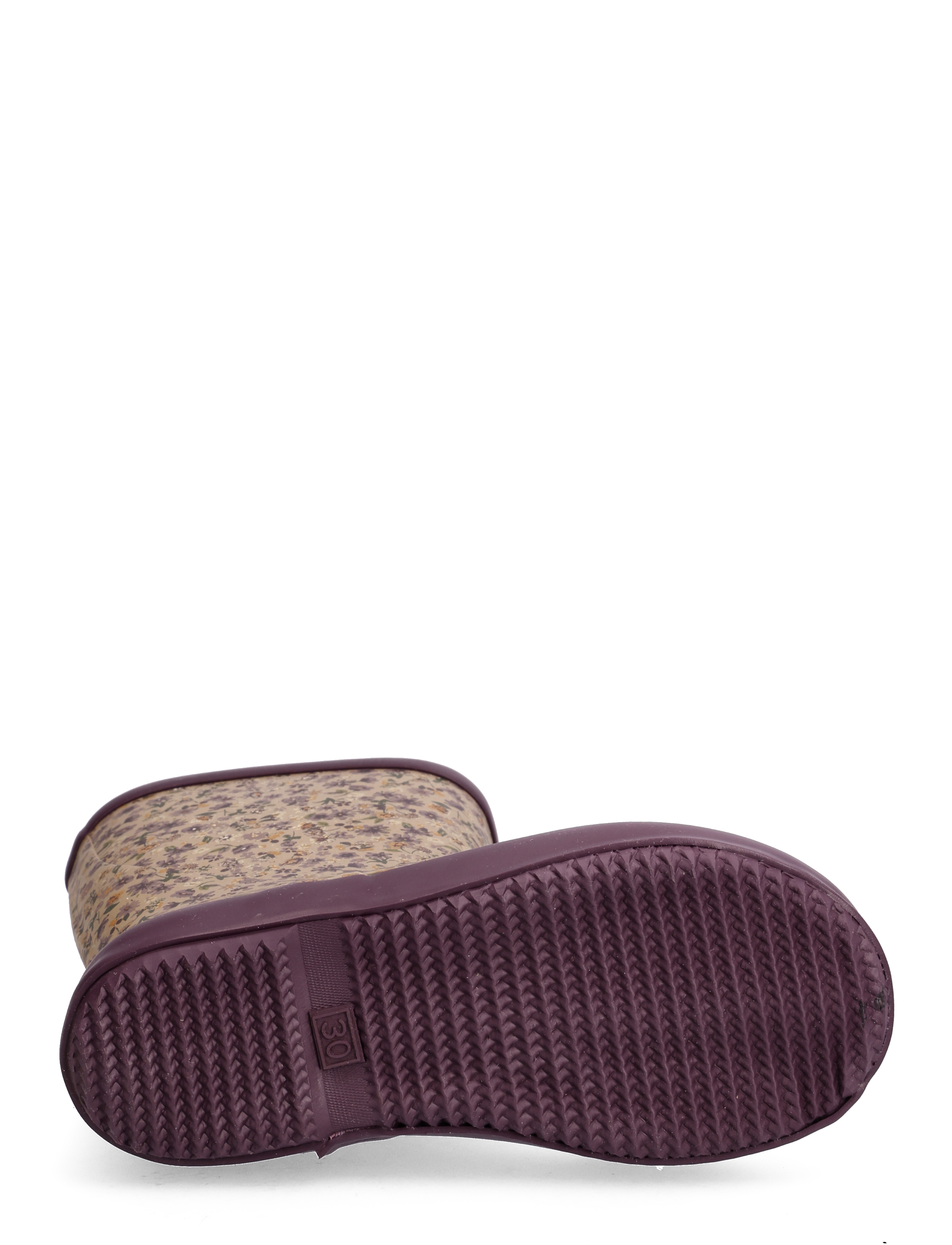 Wheat - Rubber Boot Alpha Print - lilac flowers - 4