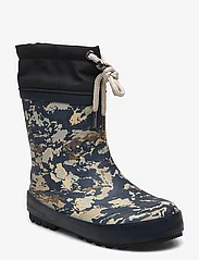 Wheat - Thermo Rubber Boot Print - lined rubberboots - clouds - 0