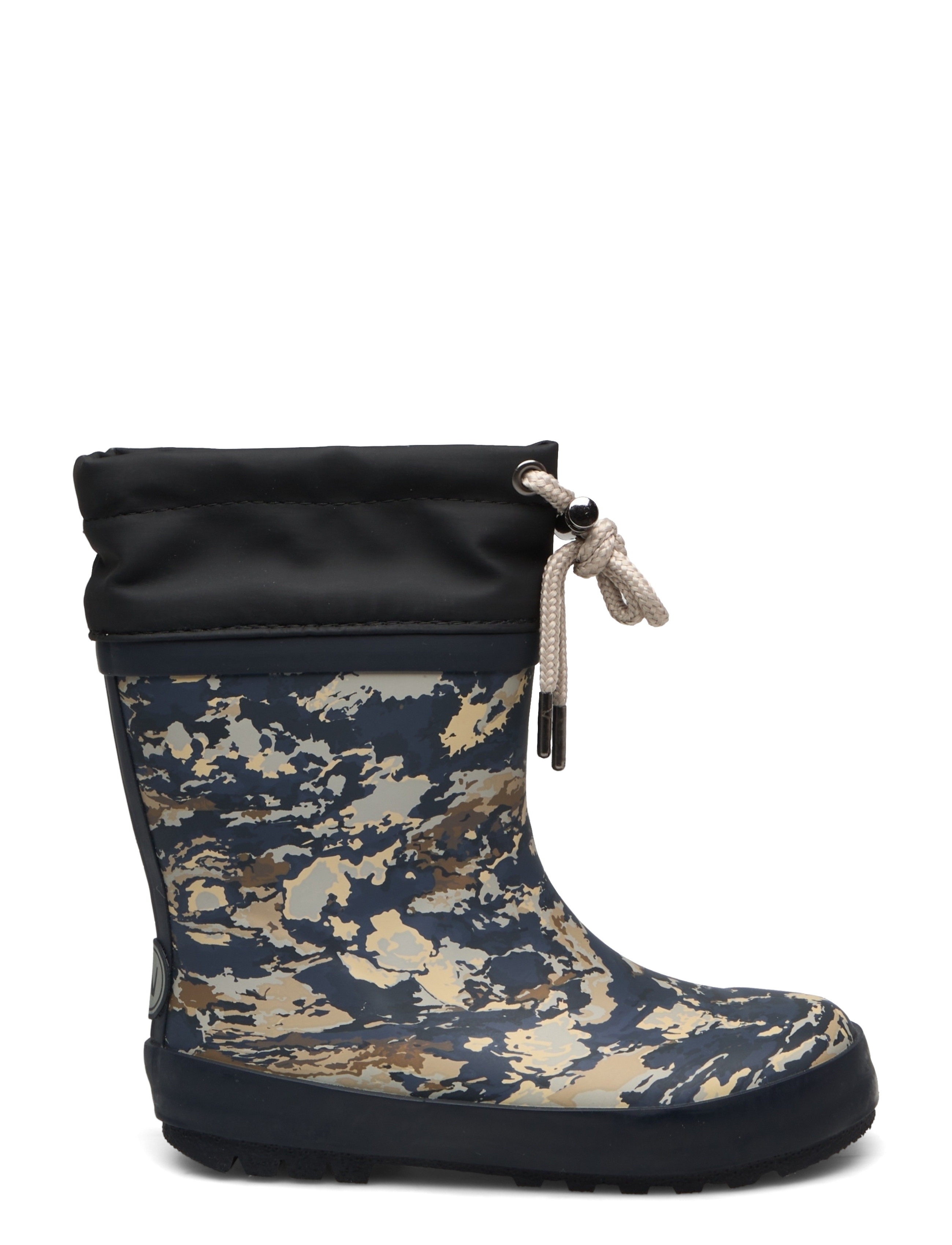 Wheat - Thermo Rubber Boot Print - clouds - 1