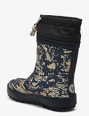 Wheat - Thermo Rubber Boot Print - lined rubberboots - clouds - 2