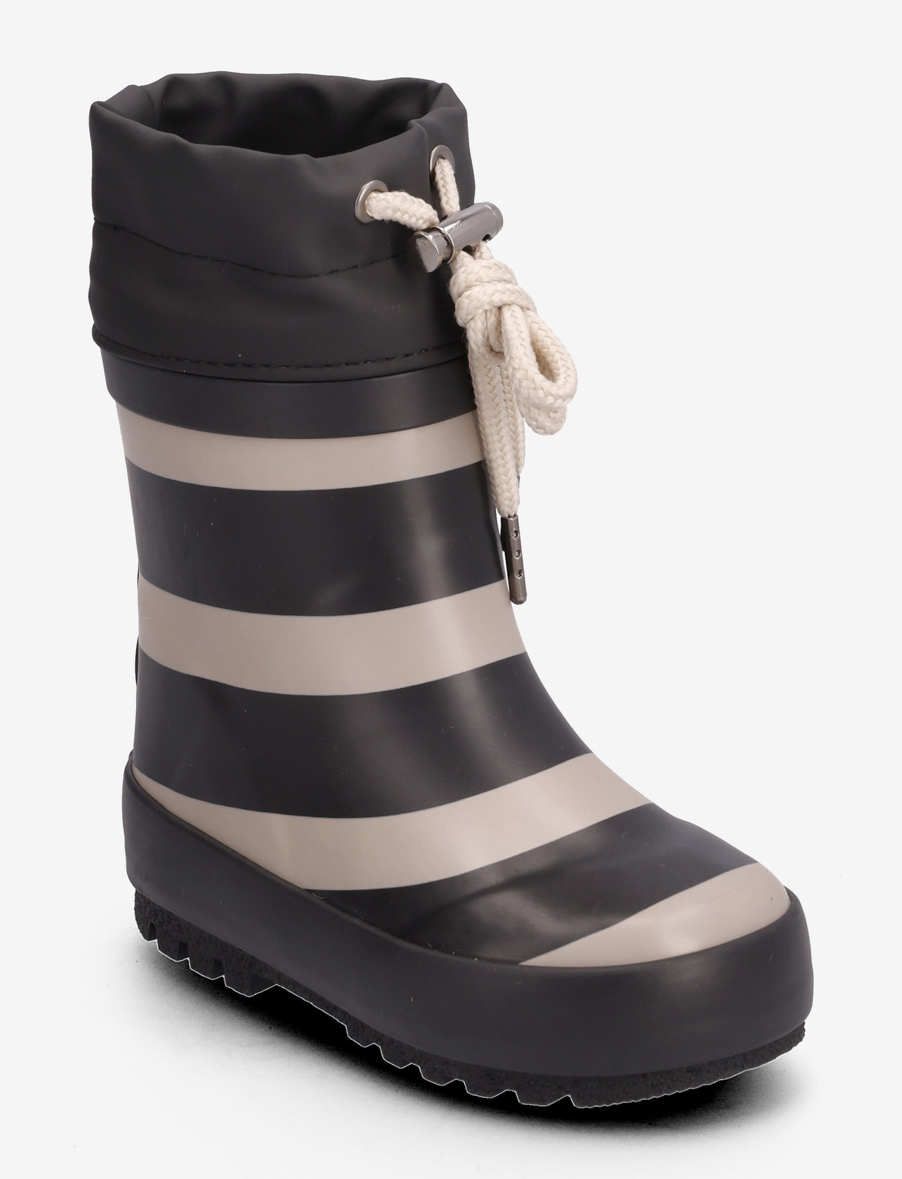 Wheat - Thermo Rubber Boot Print - lined rubberboots - black stripe - 0