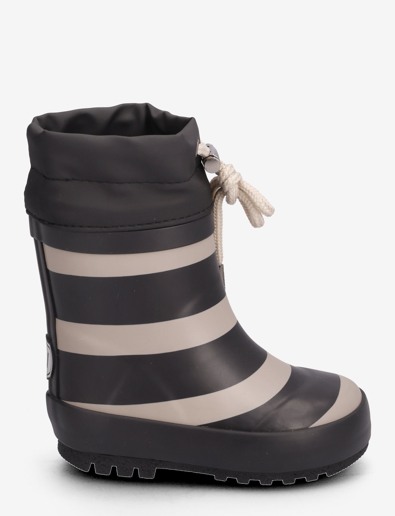 Wheat - Thermo Rubber Boot Print - gummistøvler med linjer - black stripe - 1