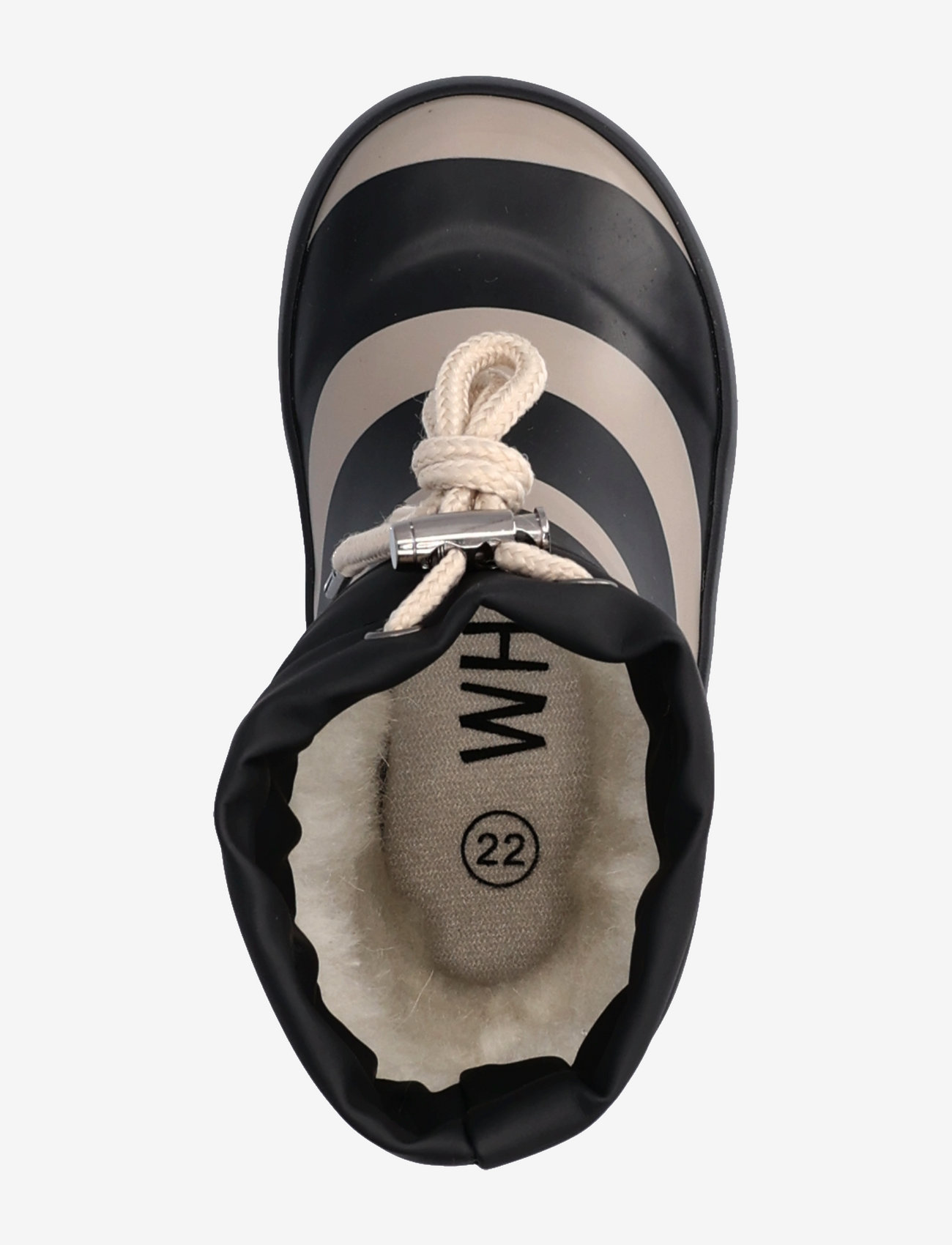 Wheat - Thermo Rubber Boot Print - black stripe - 3