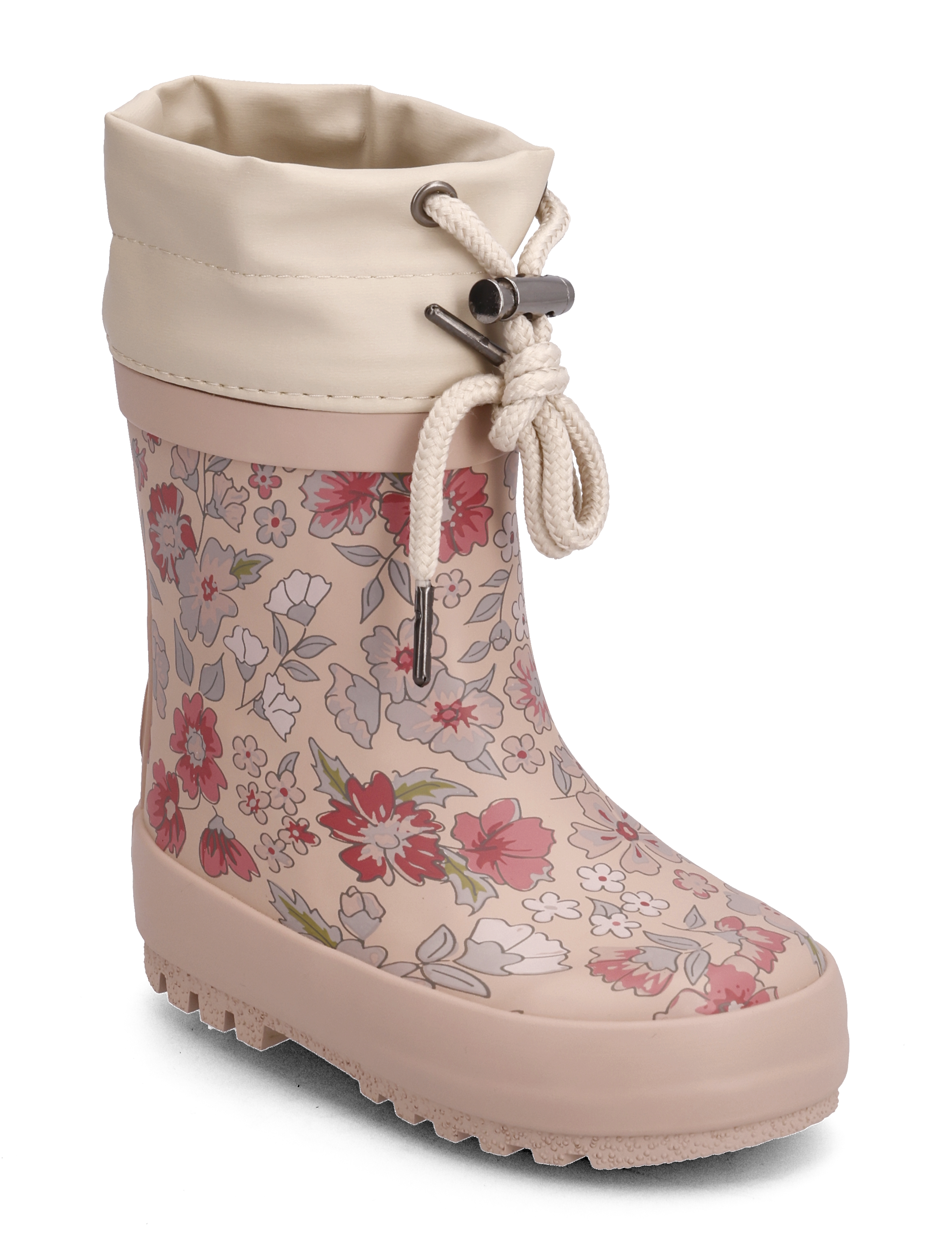 Thermo Rubber Boot Print - ROSE DUST FLOWERS