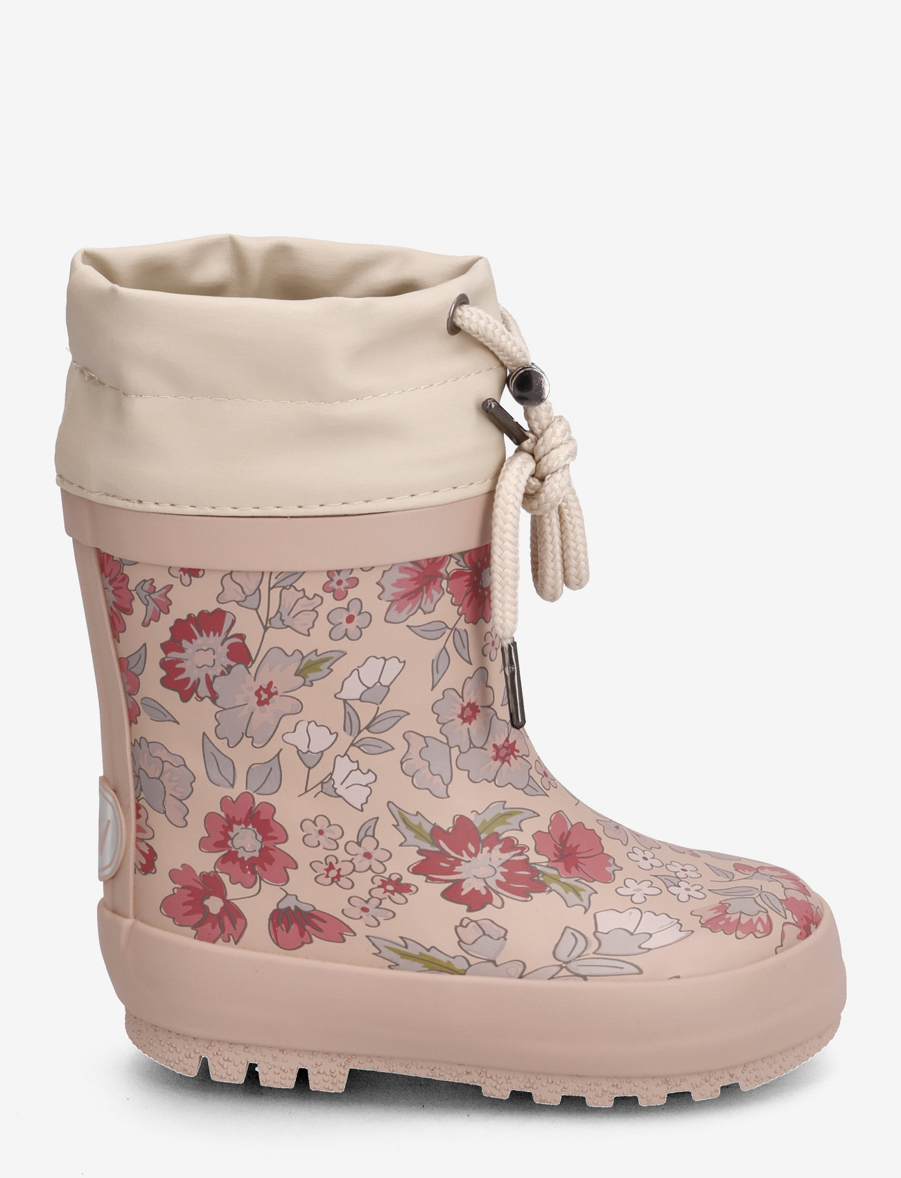Wheat - Thermo Rubber Boot Print - rose dust flowers - 1