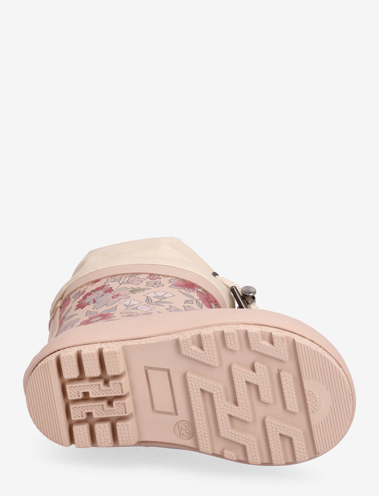 Wheat - Thermo Rubber Boot Print - rose dust flowers - 4