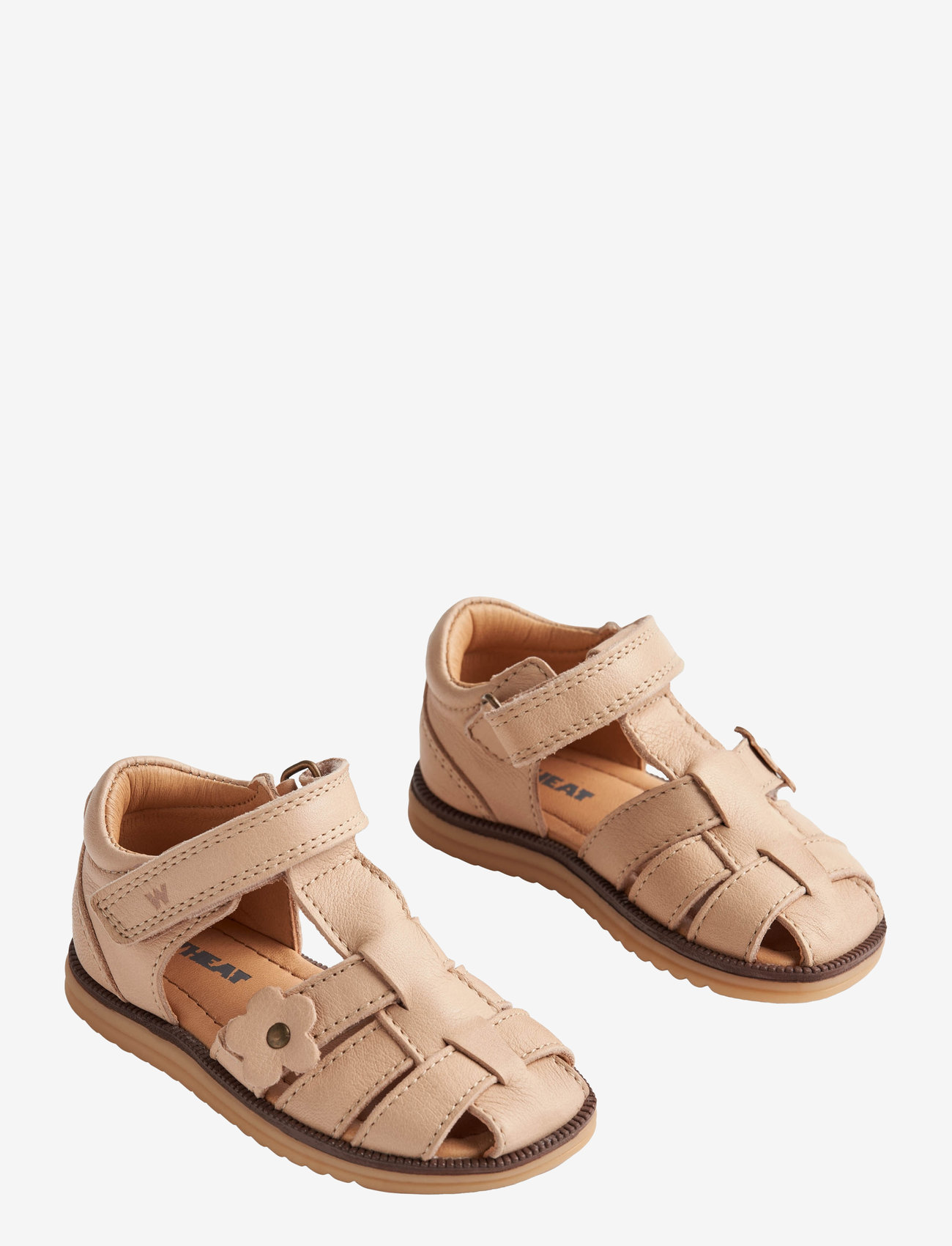 Wheat - Sandal Closed Toe Sky Flower - sandaler - beige rose - 0