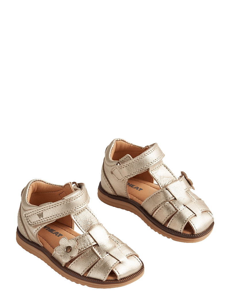 Wheat - Sandal Closed Toe Sky Flower - sandaalid - light gold - 0