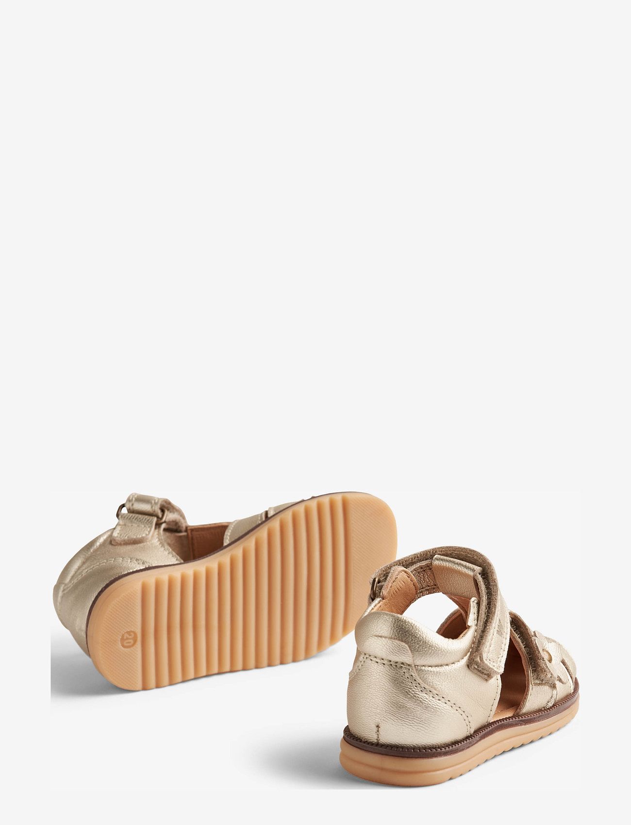Wheat - Sandal Closed Toe Sky Flower - sandaler - light gold - 1