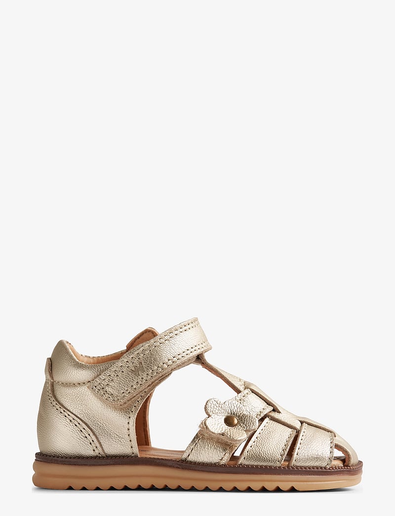 Wheat - Sandal Closed Toe Sky Flower - sandaalid - light gold - 2