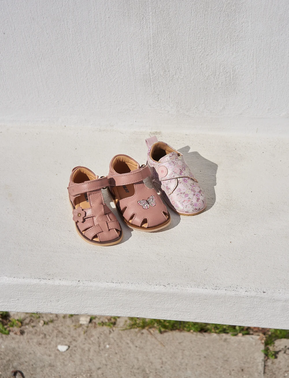 Wheat - Sandal Closed Toe Sky Flower - sandalen - old rose - 0