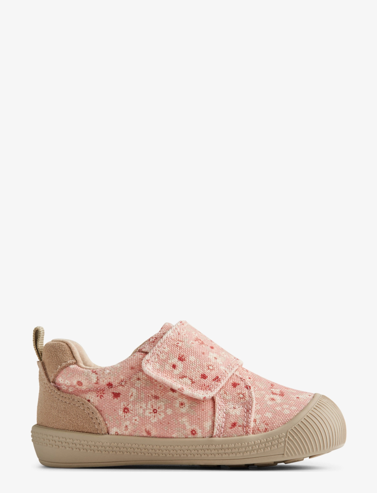 Wheat - Prewalker Velcro Kei Print - rosette flowers - 2