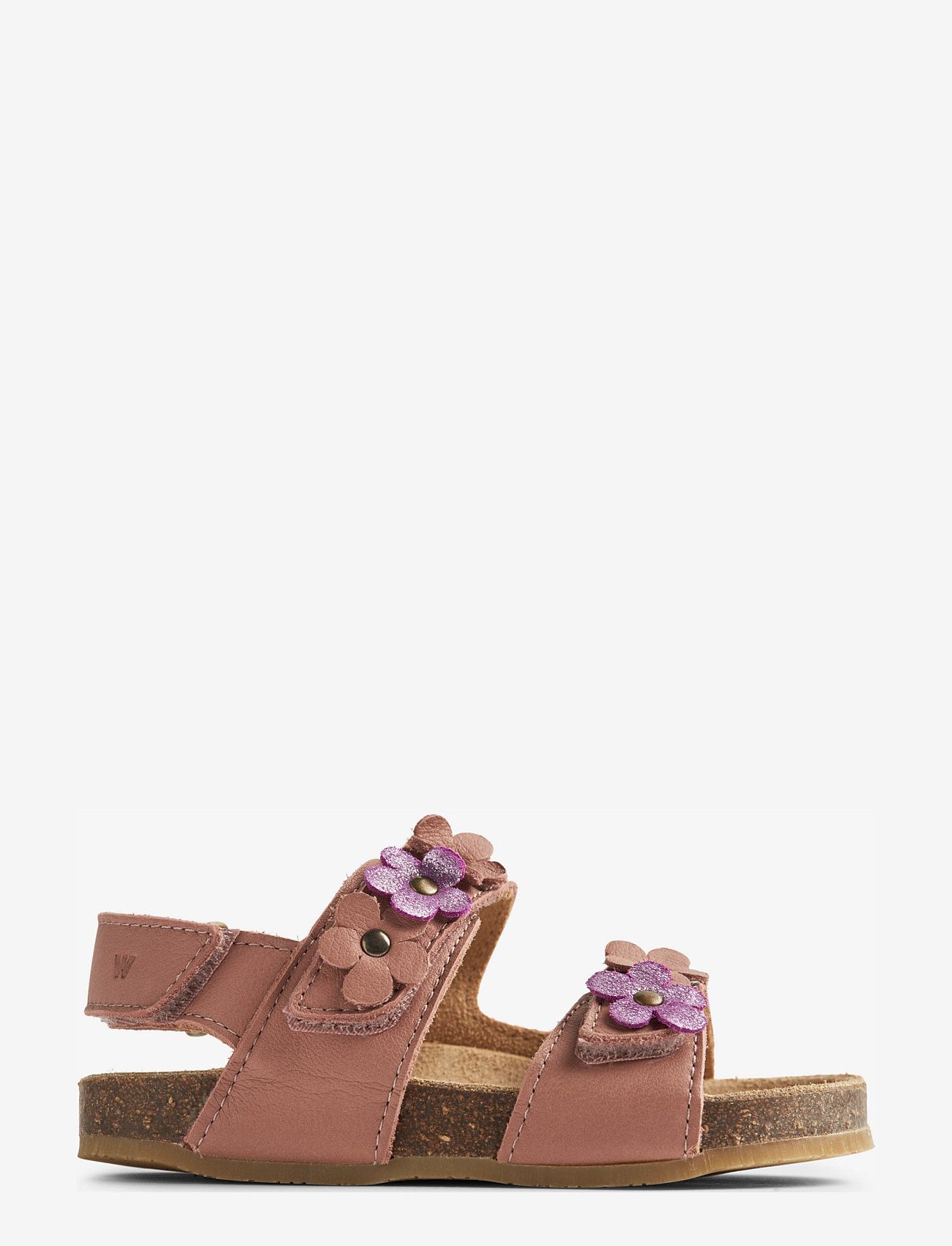 Wheat - Sandal Cork Open Toe Clare Flowers - sünnipäevakingitused - old rose - 2