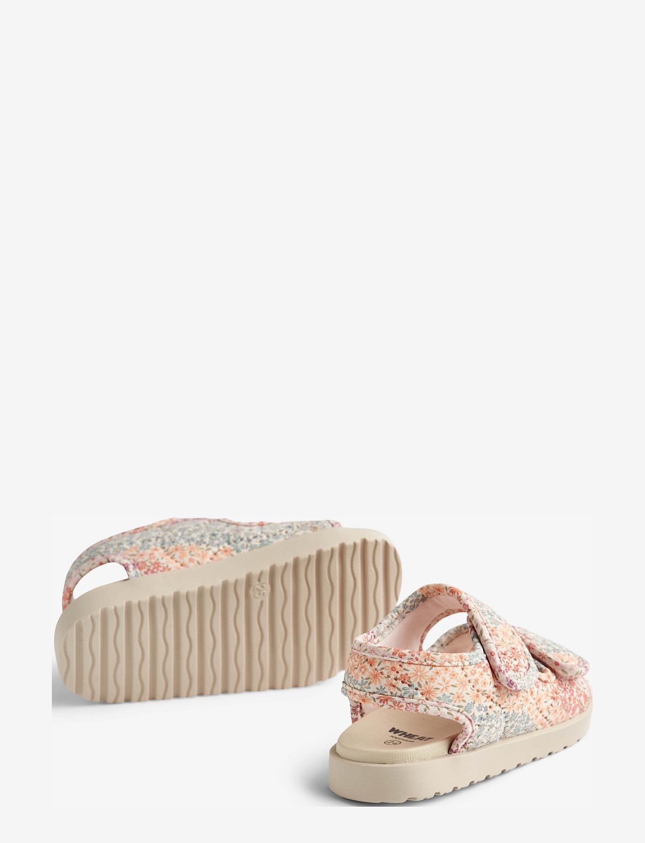 Wheat - Sandal Open Toe Healy Print - rainbow flowers - 1