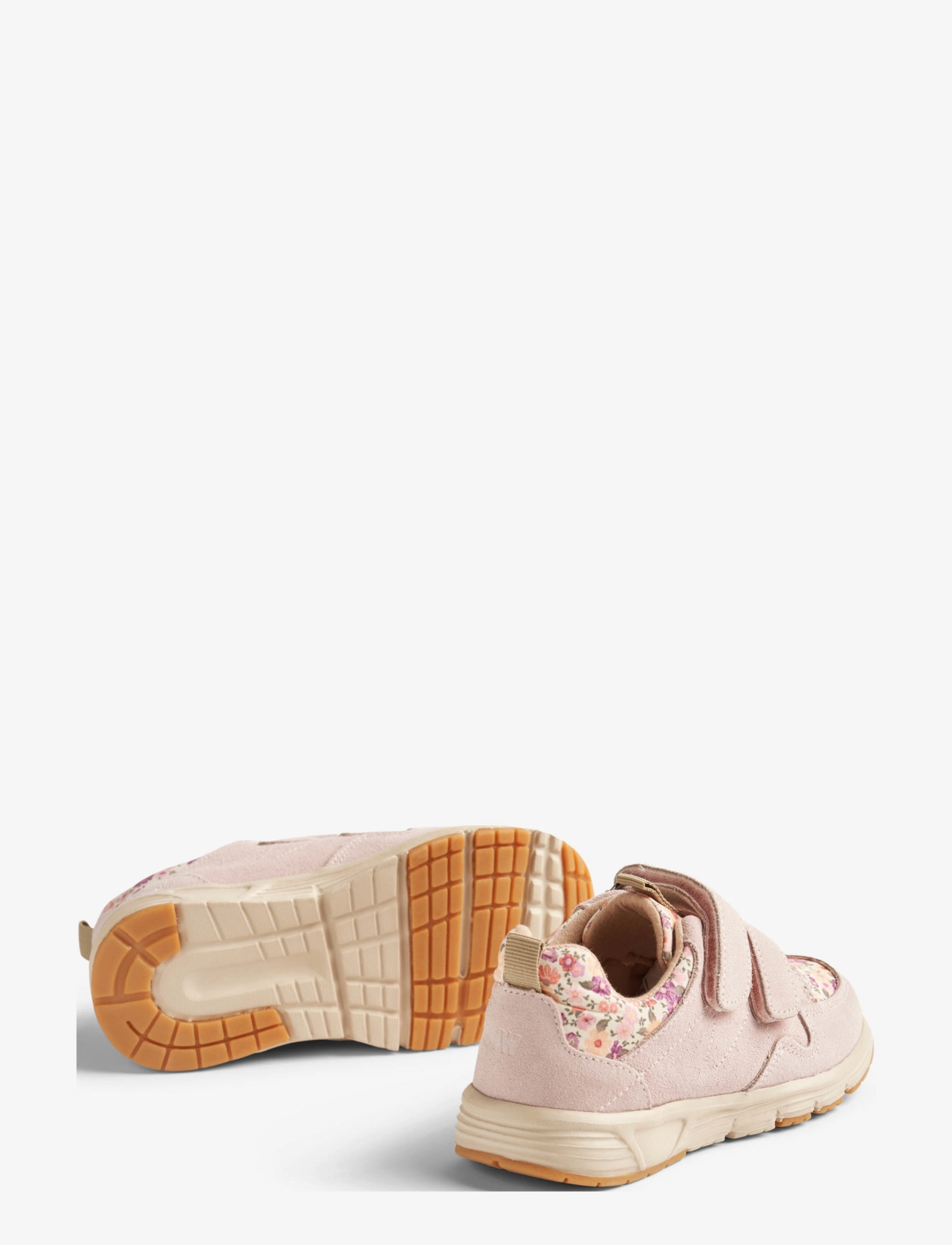 Wheat - Sneaker Double Velcro Toney Print - rose ballet - 1
