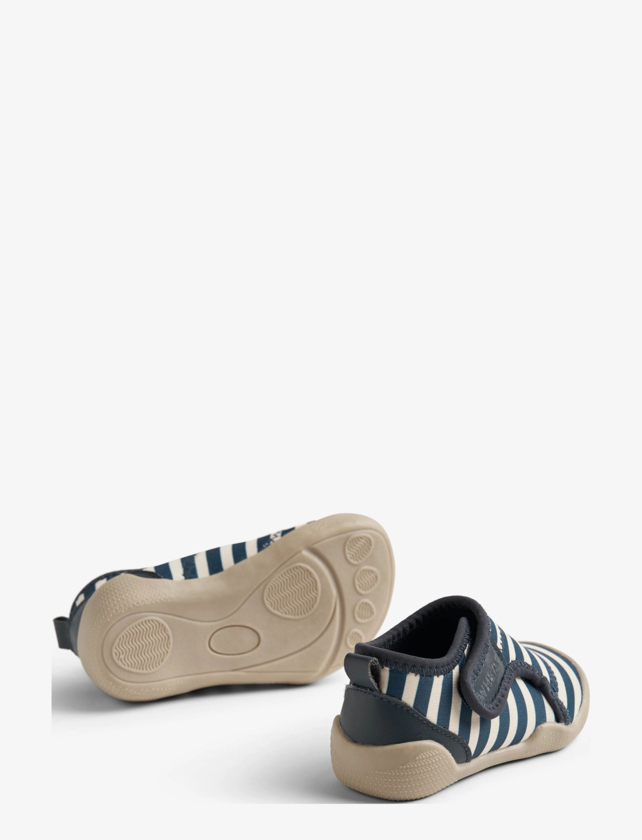 Wheat - Beach Shoe Shawn - badskor - indigo stripe - 2